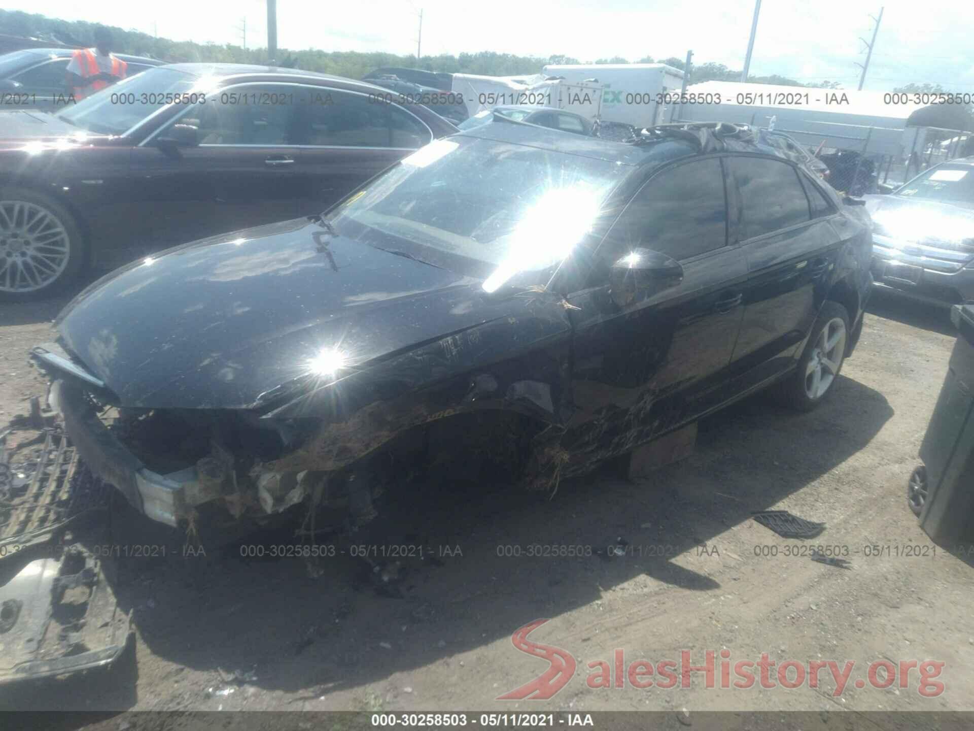 WAUB8GFF2G1117814 2016 AUDI A3