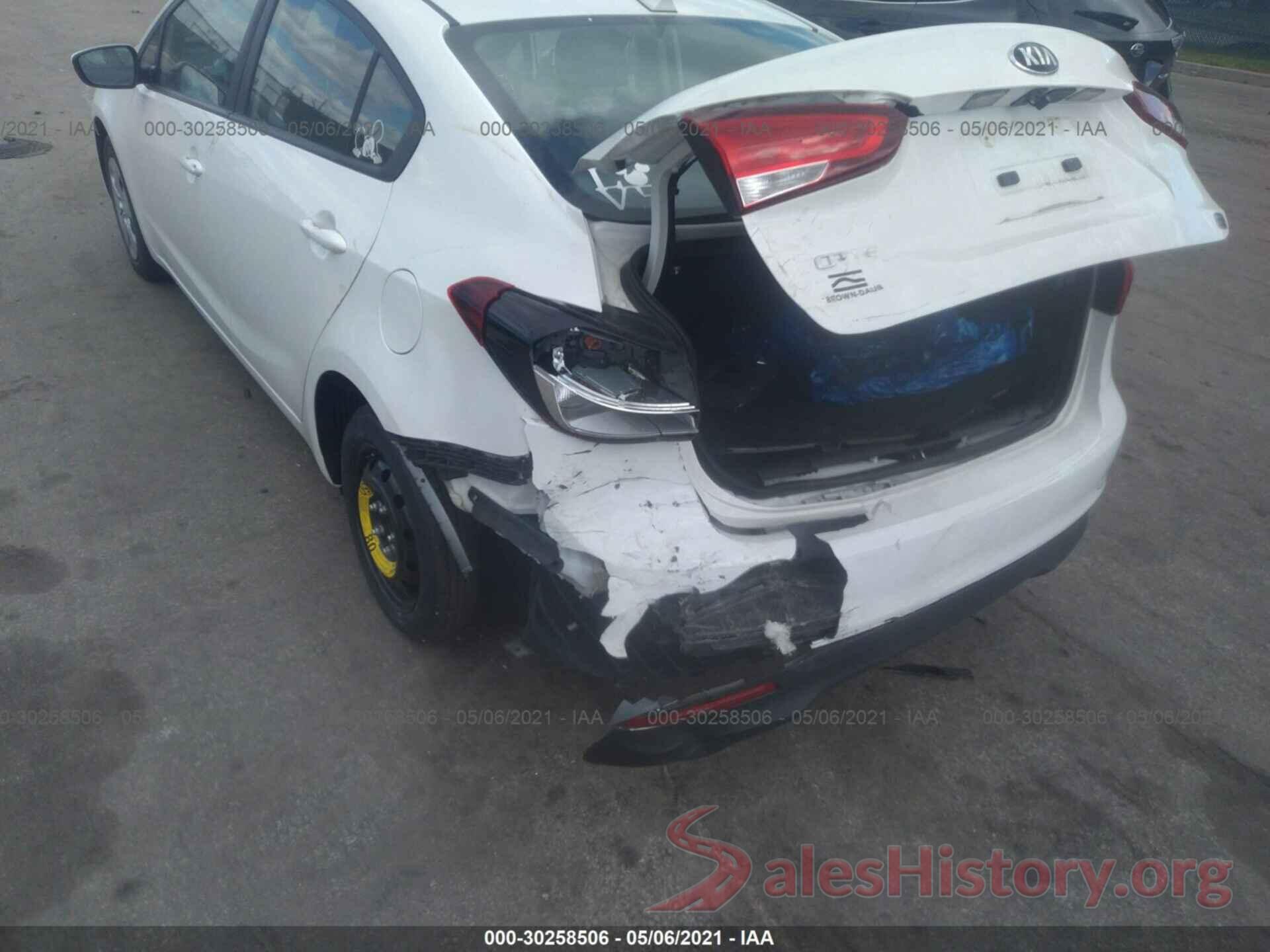 3KPFK4A79HE161036 2017 KIA FORTE