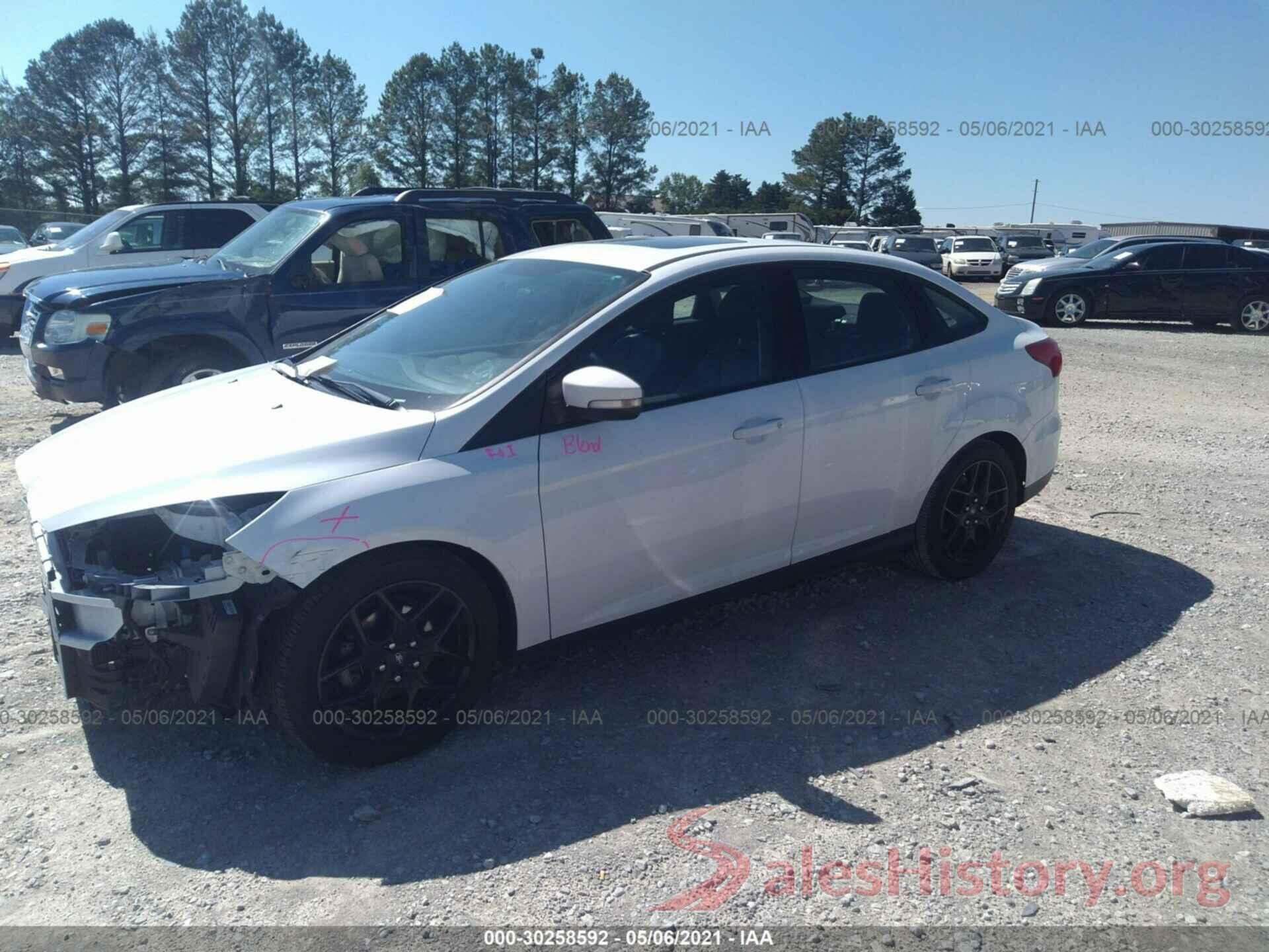 1FADP3F20GL299012 2016 FORD FOCUS