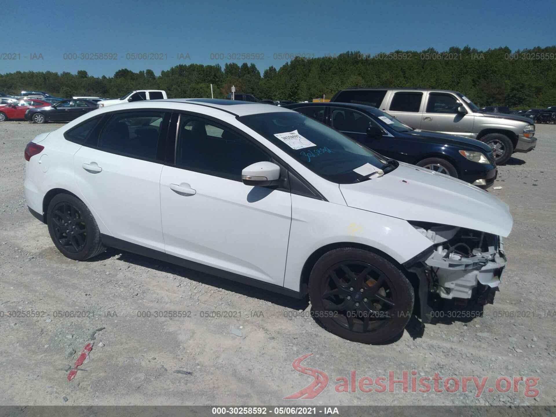 1FADP3F20GL299012 2016 FORD FOCUS