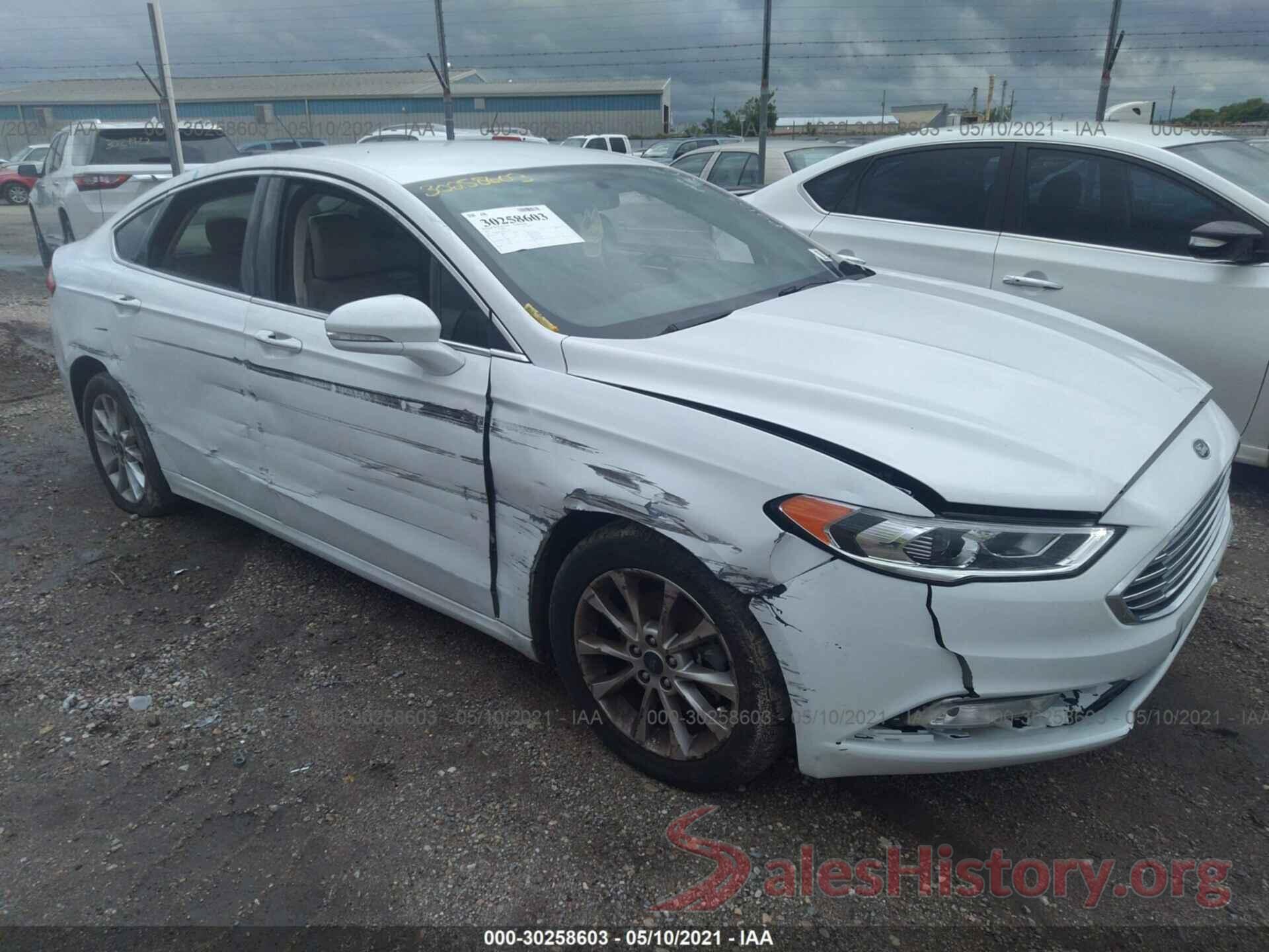 3FA6P0HDXHR114750 2017 FORD FUSION