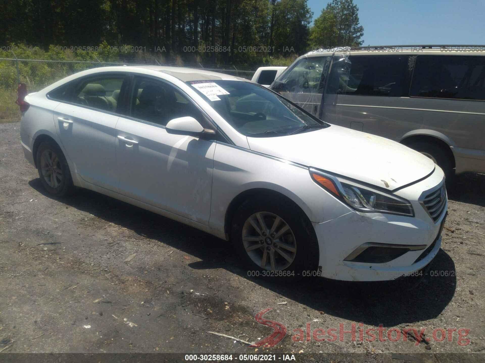 5NPE24AF5GH407741 2016 HYUNDAI SONATA