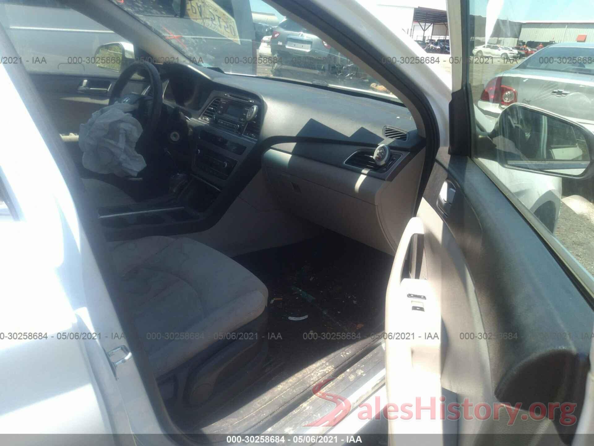 5NPE24AF5GH407741 2016 HYUNDAI SONATA