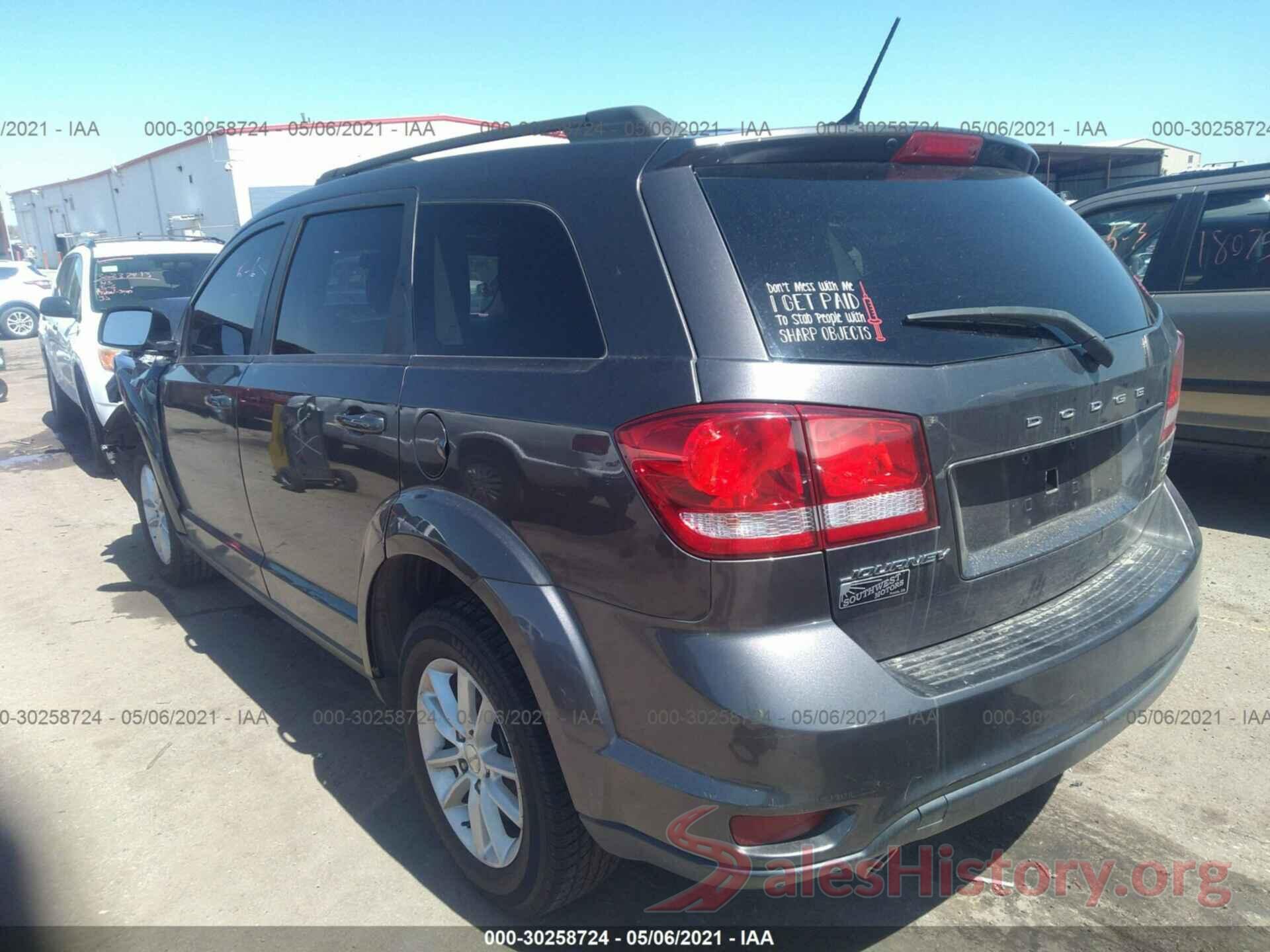 3C4PDCBG6HT531765 2017 DODGE JOURNEY