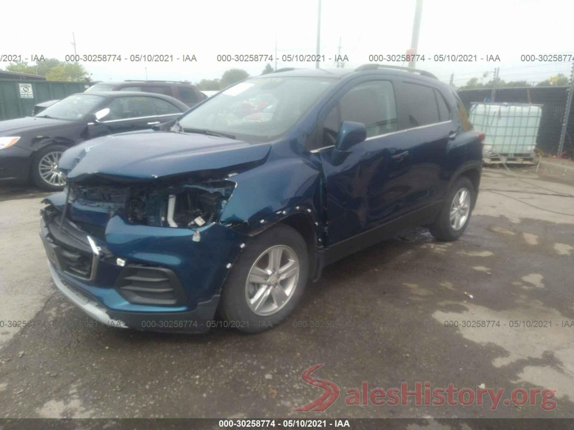 3GNCJLSB8LL145408 2020 CHEVROLET TRAX