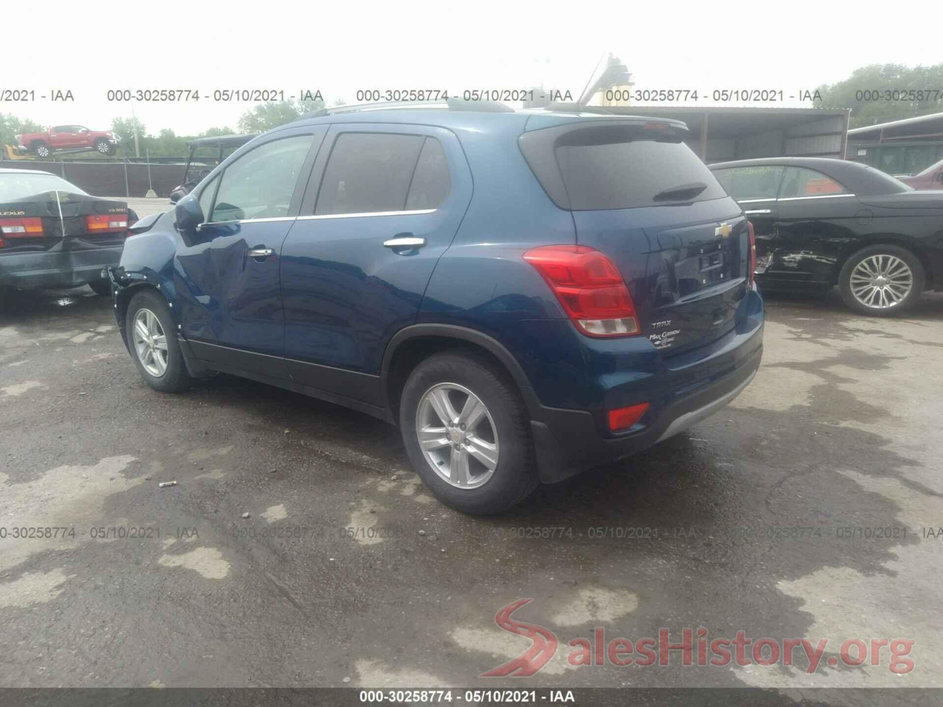 3GNCJLSB8LL145408 2020 CHEVROLET TRAX