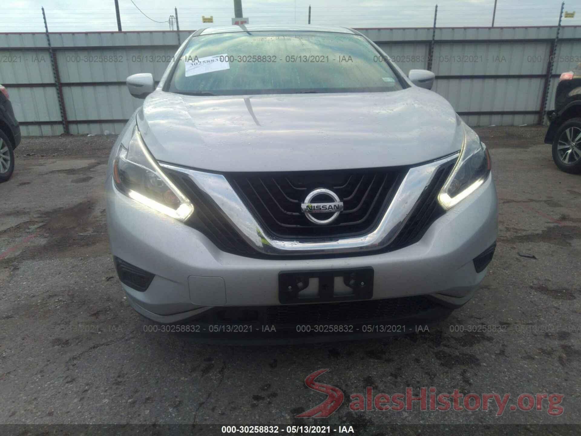 5N1AZ2MG5JN107350 2018 NISSAN MURANO