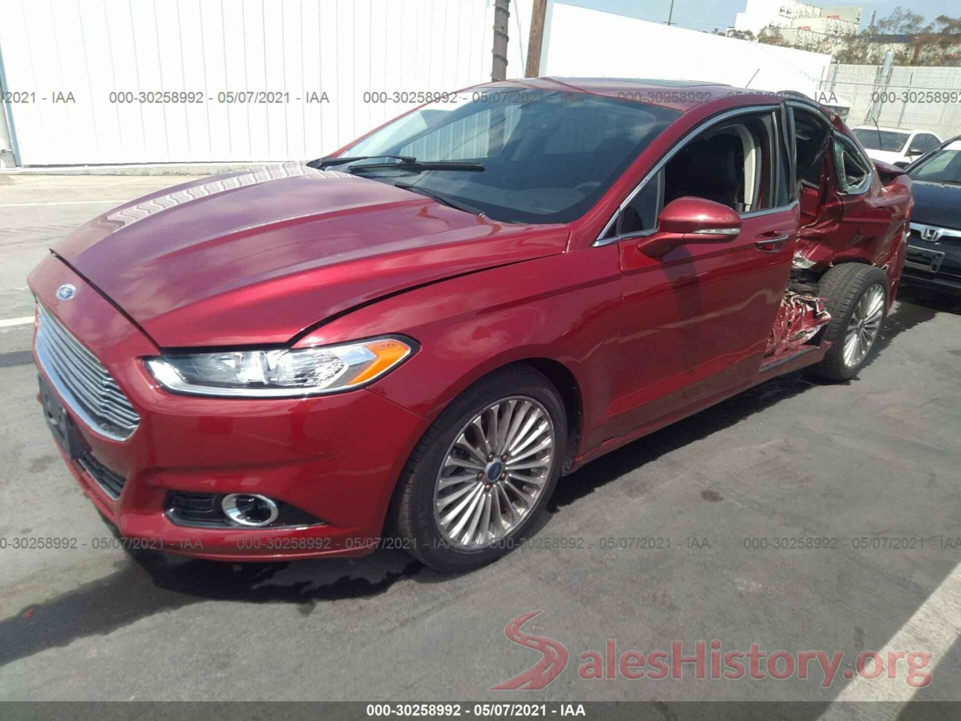 3FA6P0K9XGR263355 2016 FORD FUSION