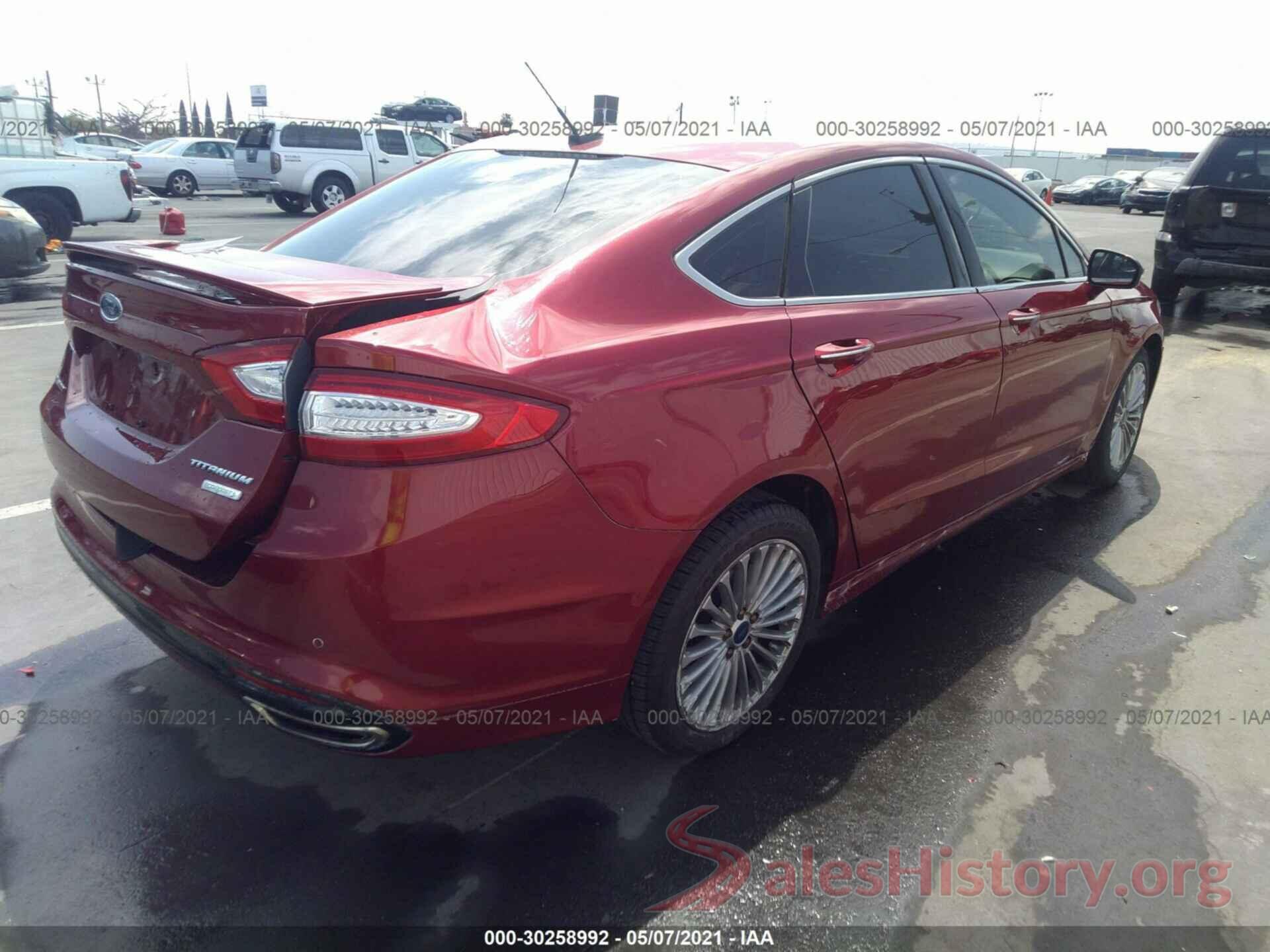 3FA6P0K9XGR263355 2016 FORD FUSION