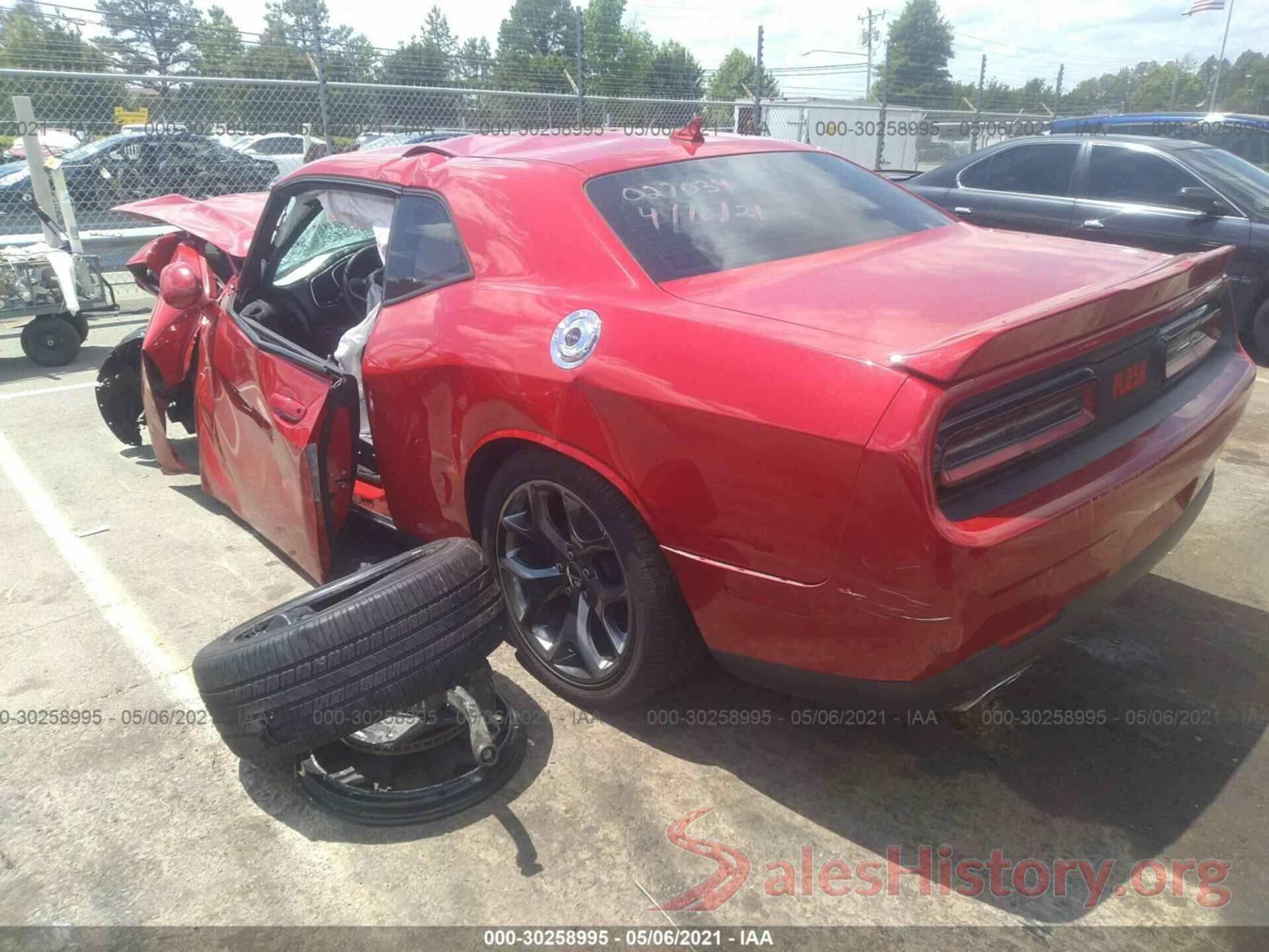 2C3CDZAG9GH264393 2016 DODGE CHALLENGER