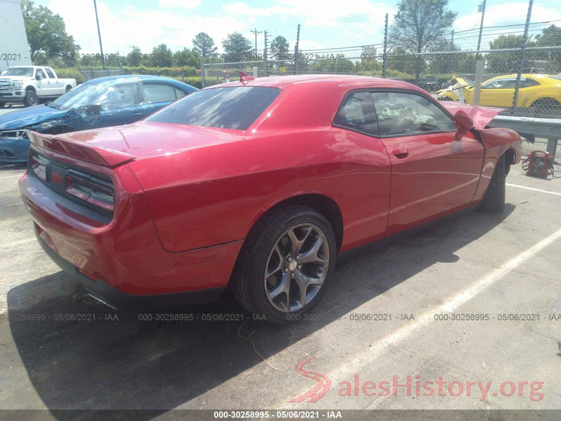 2C3CDZAG9GH264393 2016 DODGE CHALLENGER