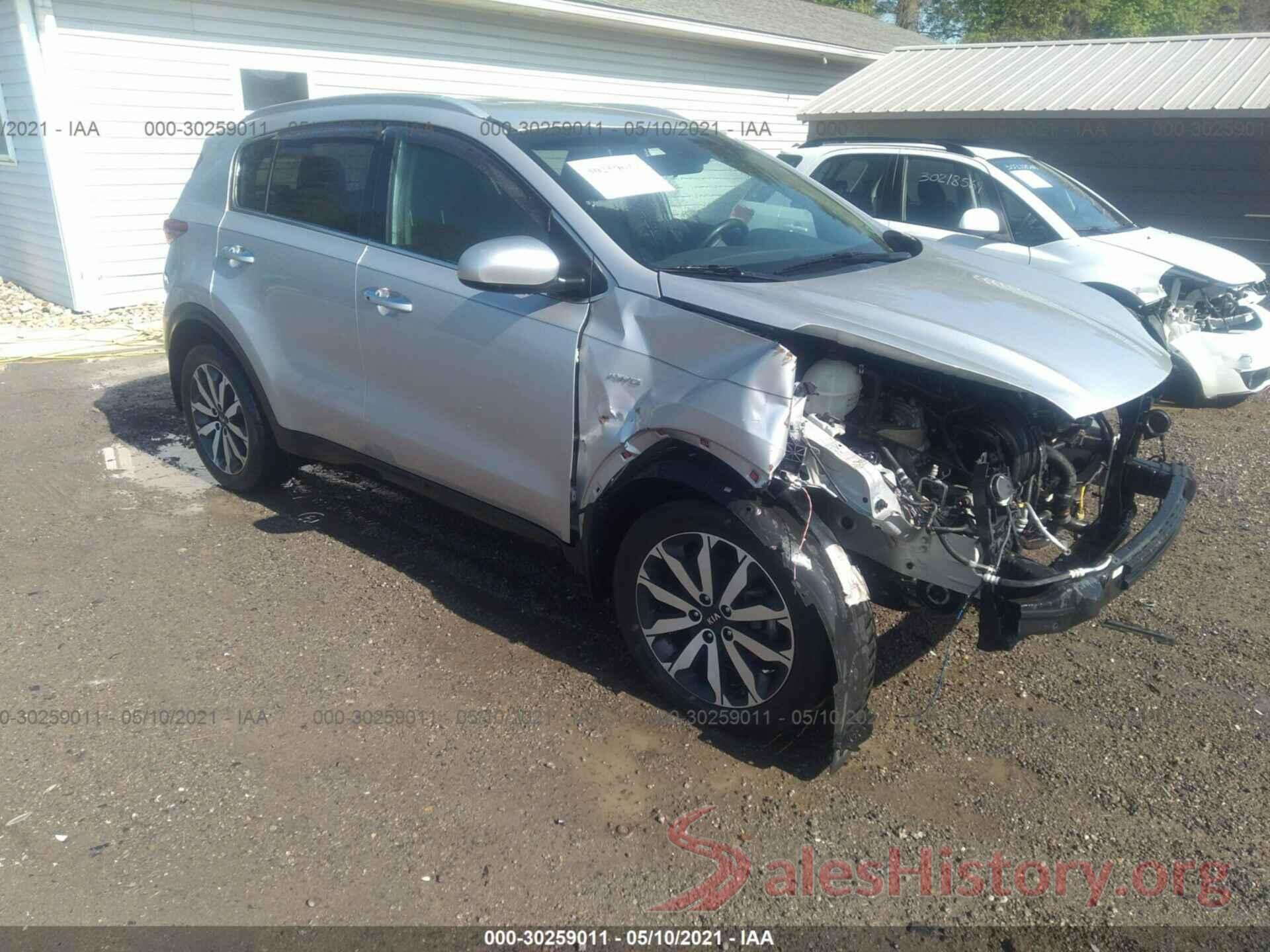 KNDPNCAC5H7144317 2017 KIA SPORTAGE