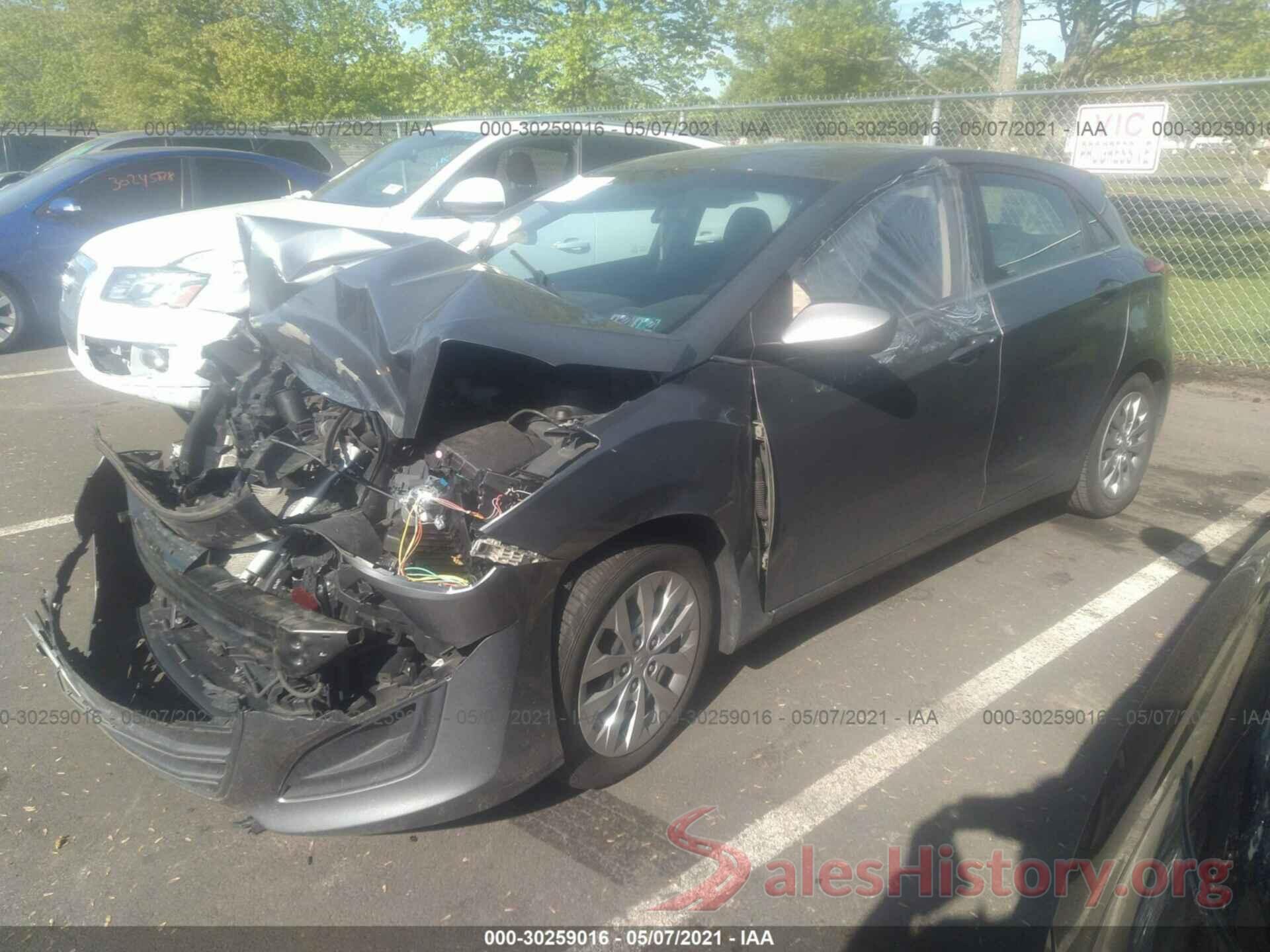 KMHD35LH7HU376816 2017 HYUNDAI ELANTRA GT