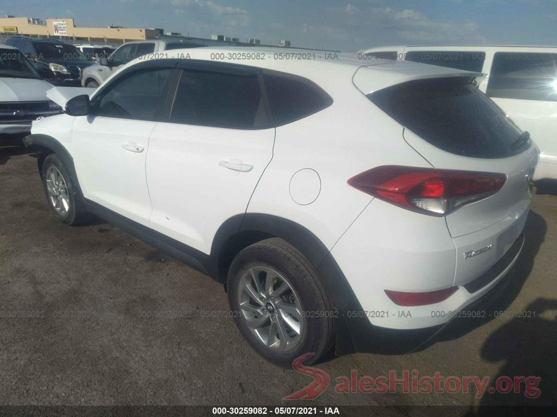 KM8J23A48GU235178 2016 HYUNDAI TUCSON