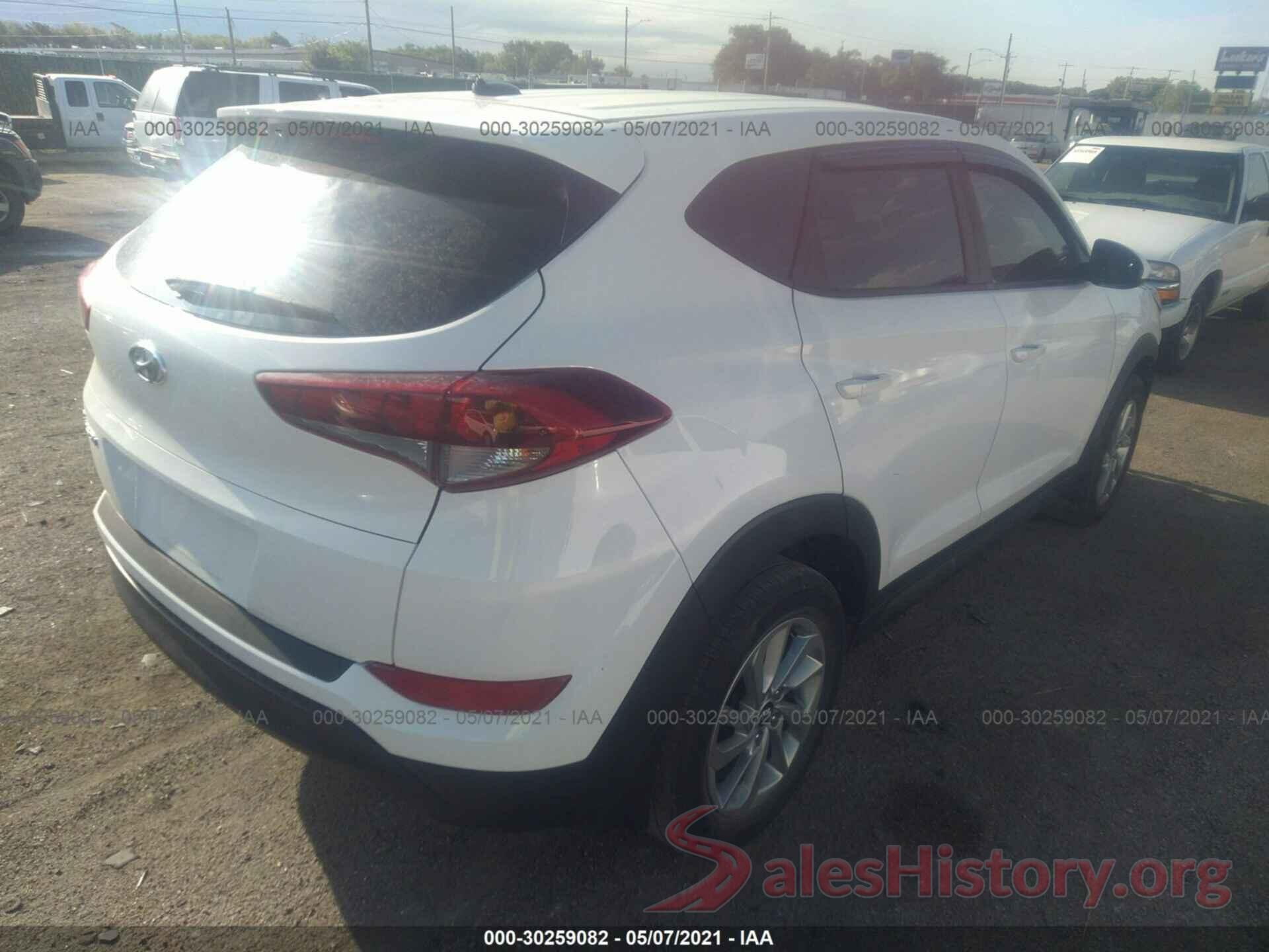 KM8J23A48GU235178 2016 HYUNDAI TUCSON