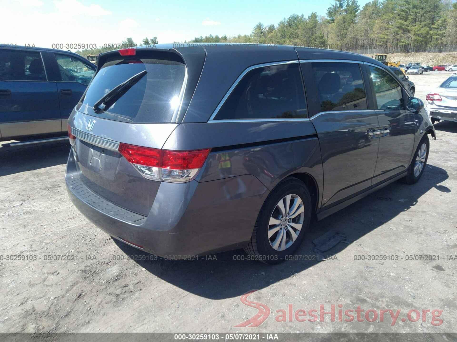 5FNRL5H43GB027403 2016 HONDA ODYSSEY