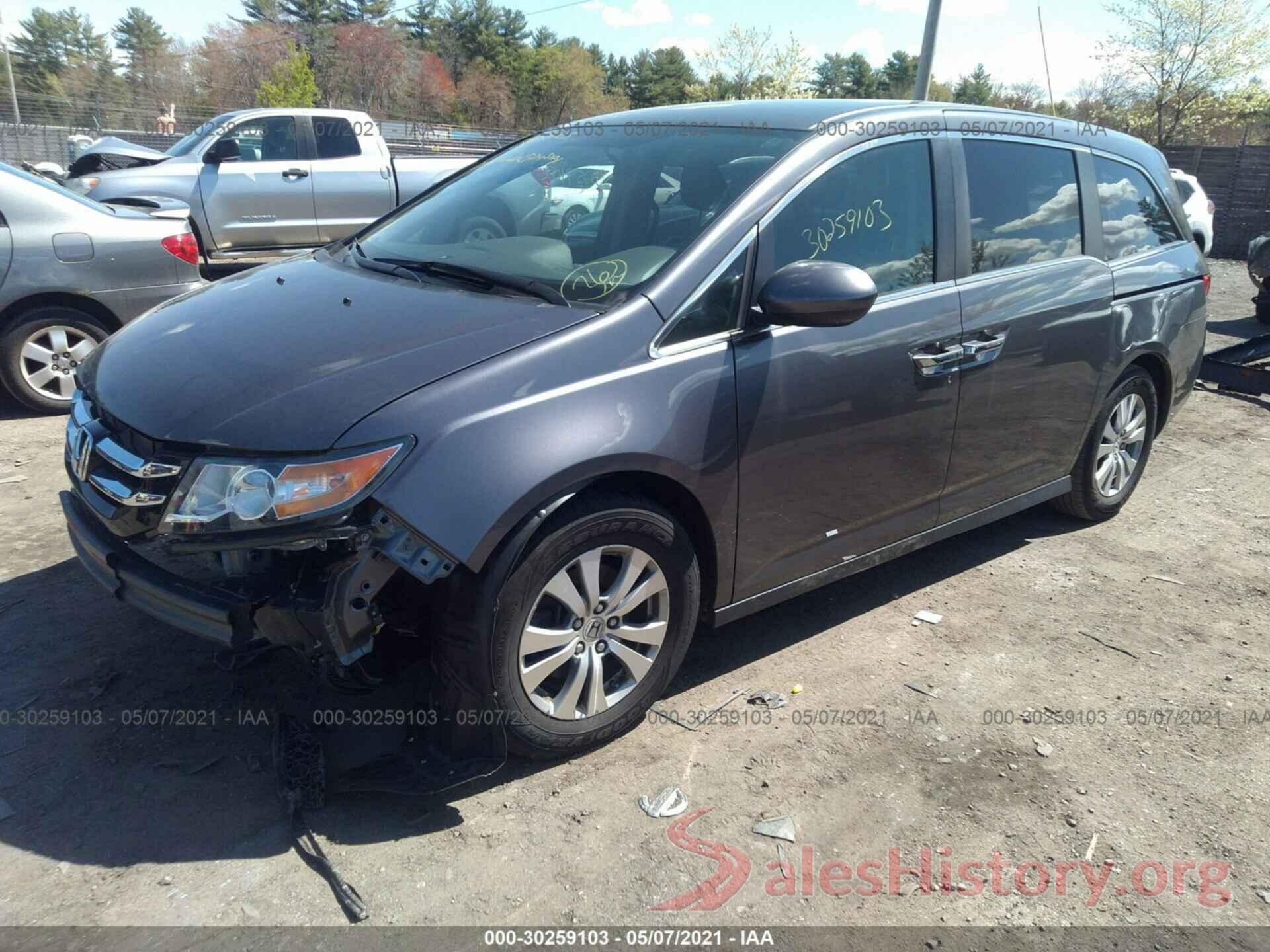 5FNRL5H43GB027403 2016 HONDA ODYSSEY