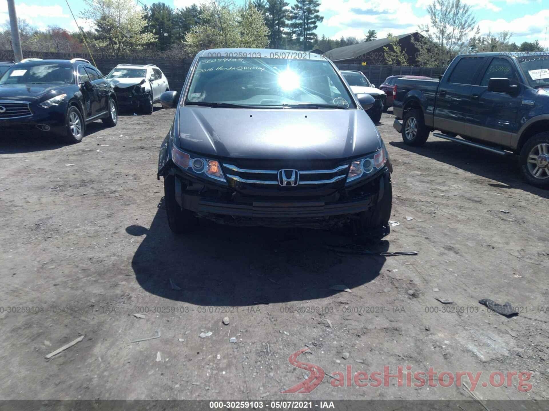 5FNRL5H43GB027403 2016 HONDA ODYSSEY