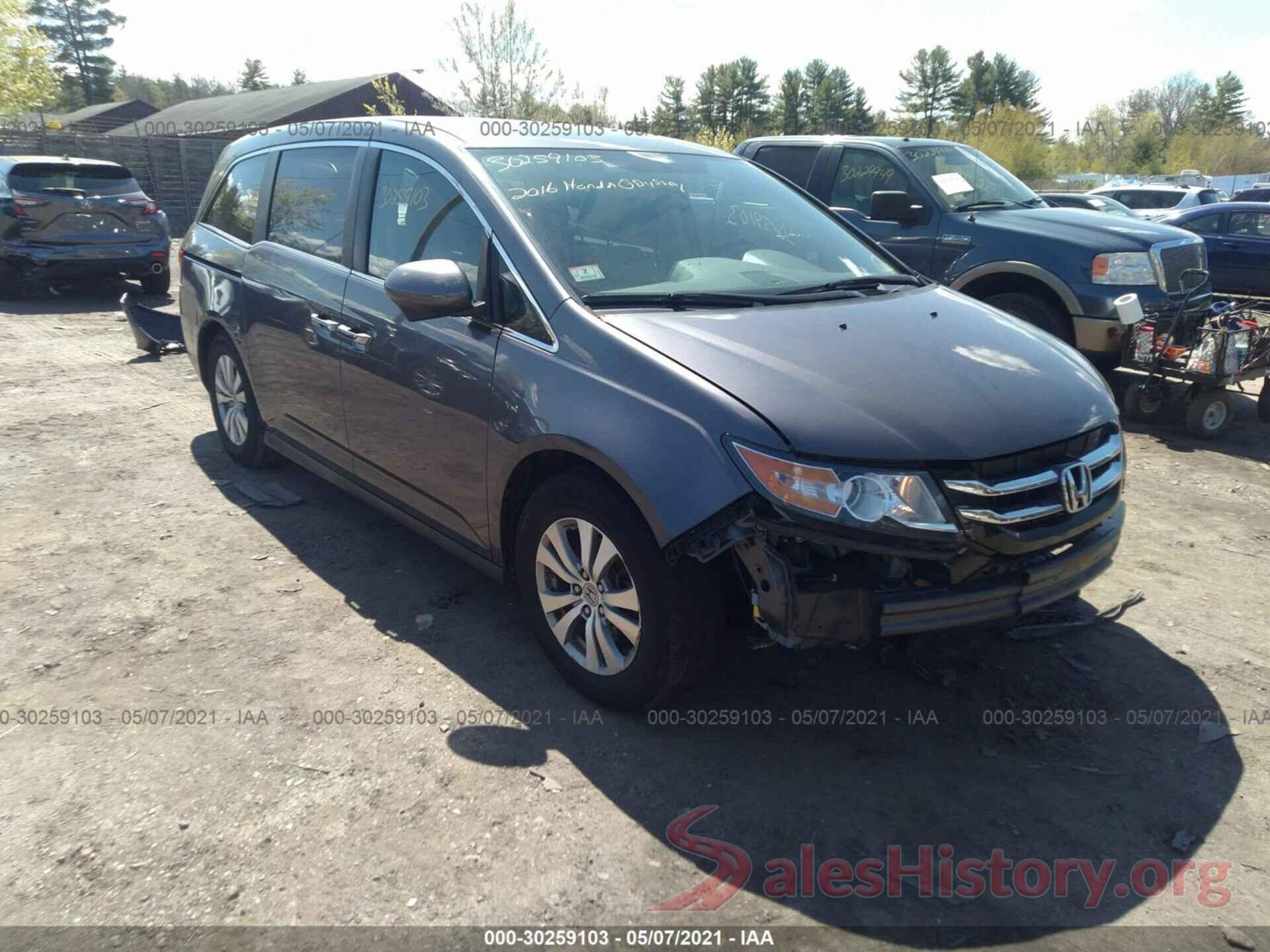 5FNRL5H43GB027403 2016 HONDA ODYSSEY