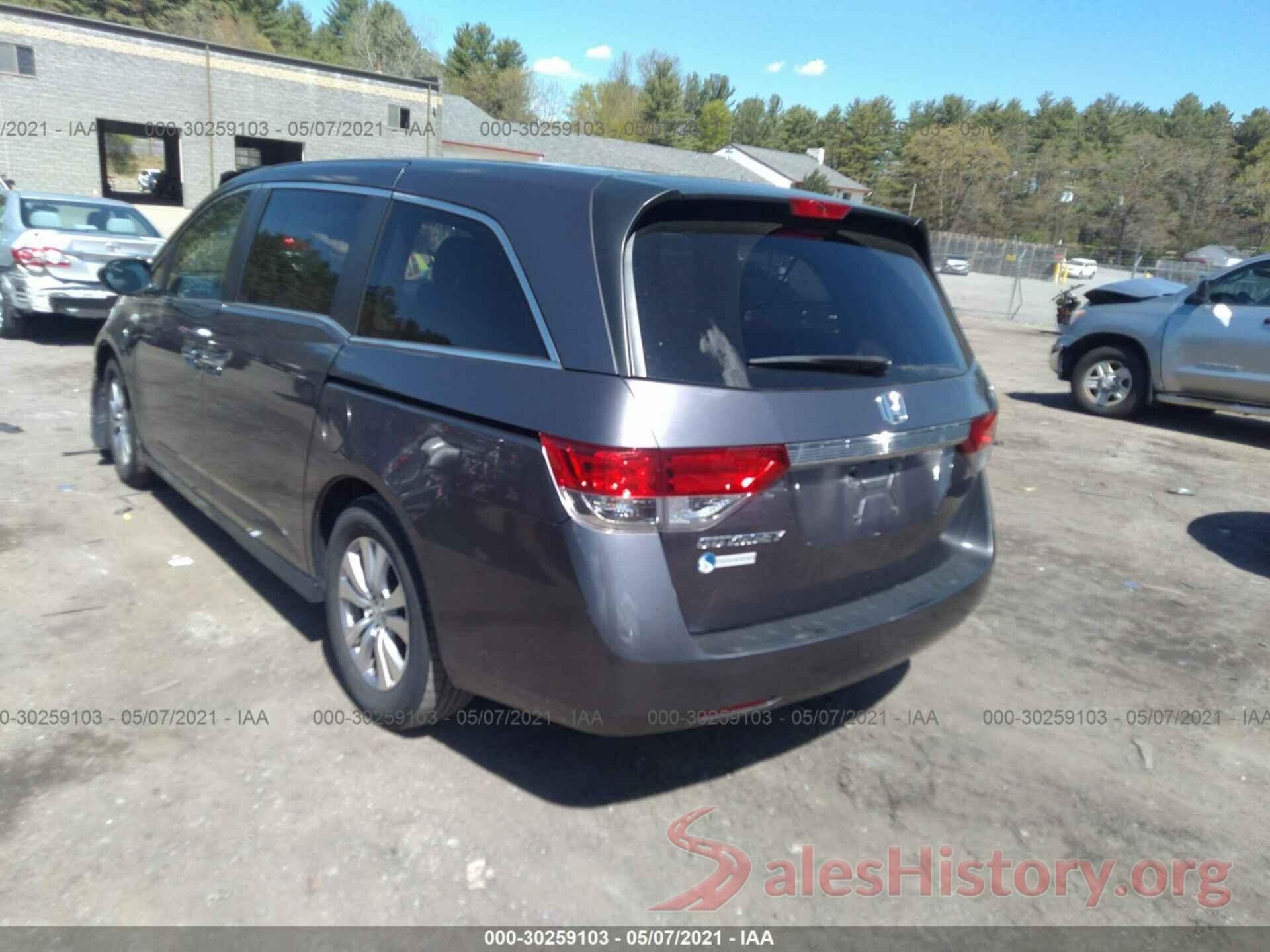 5FNRL5H43GB027403 2016 HONDA ODYSSEY