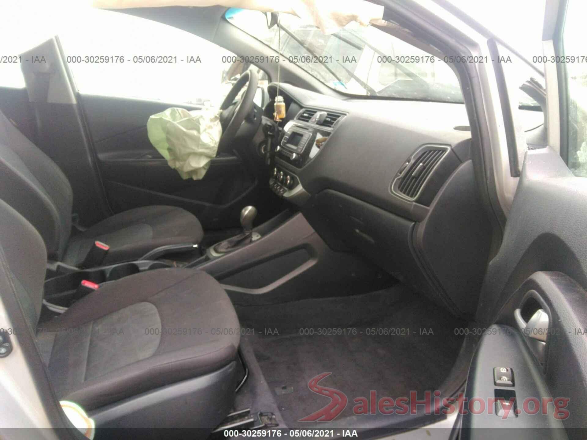 KNADM4A36H6006610 2017 KIA RIO