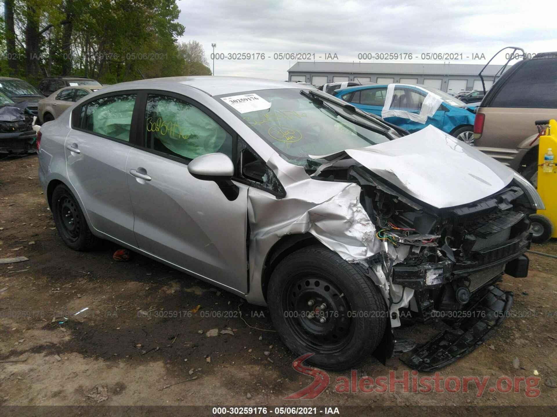 KNADM4A36H6006610 2017 KIA RIO