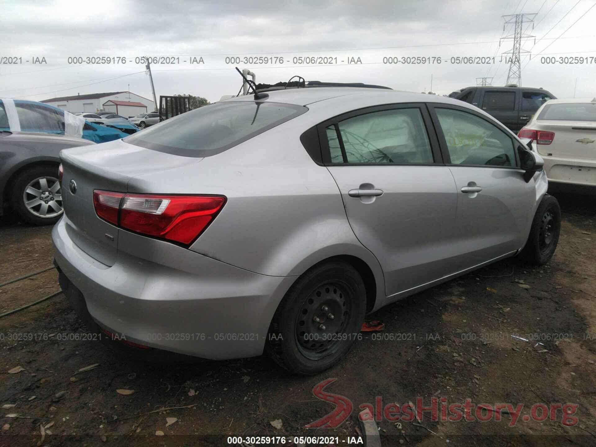 KNADM4A36H6006610 2017 KIA RIO