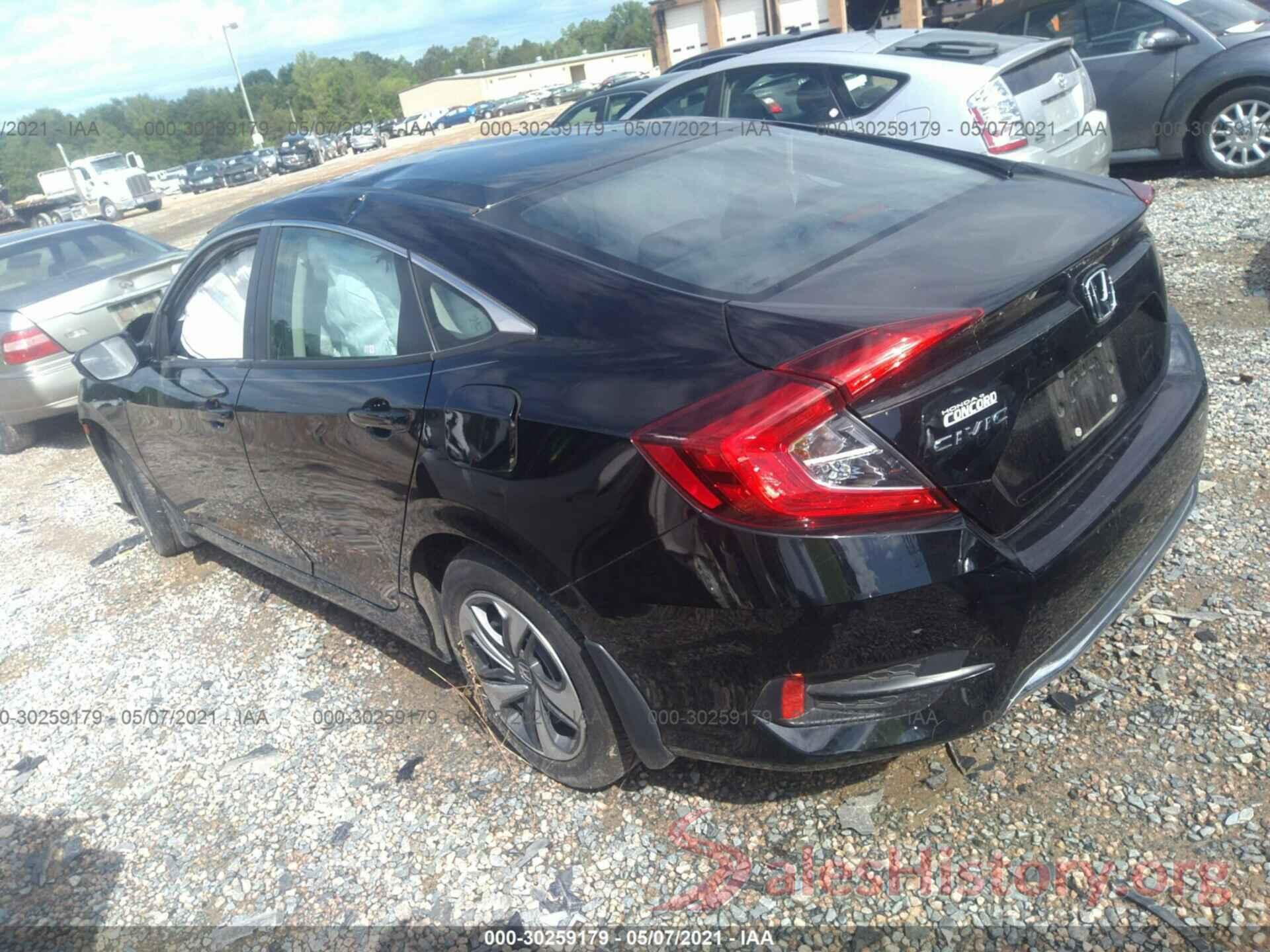 2HGFC2F66KH574305 2019 HONDA CIVIC SEDAN