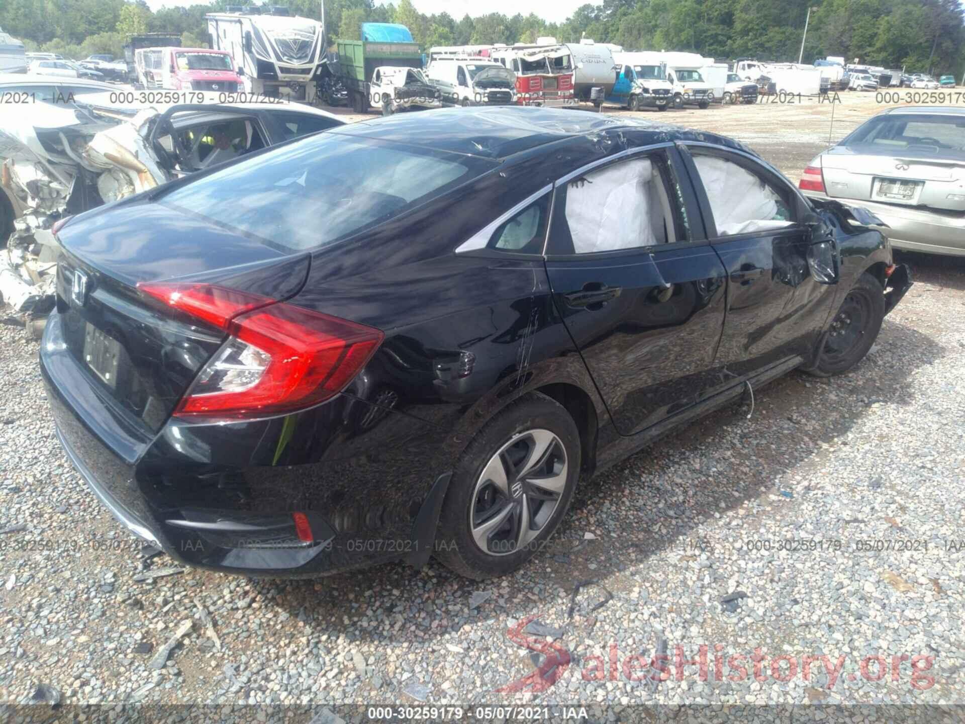 2HGFC2F66KH574305 2019 HONDA CIVIC SEDAN