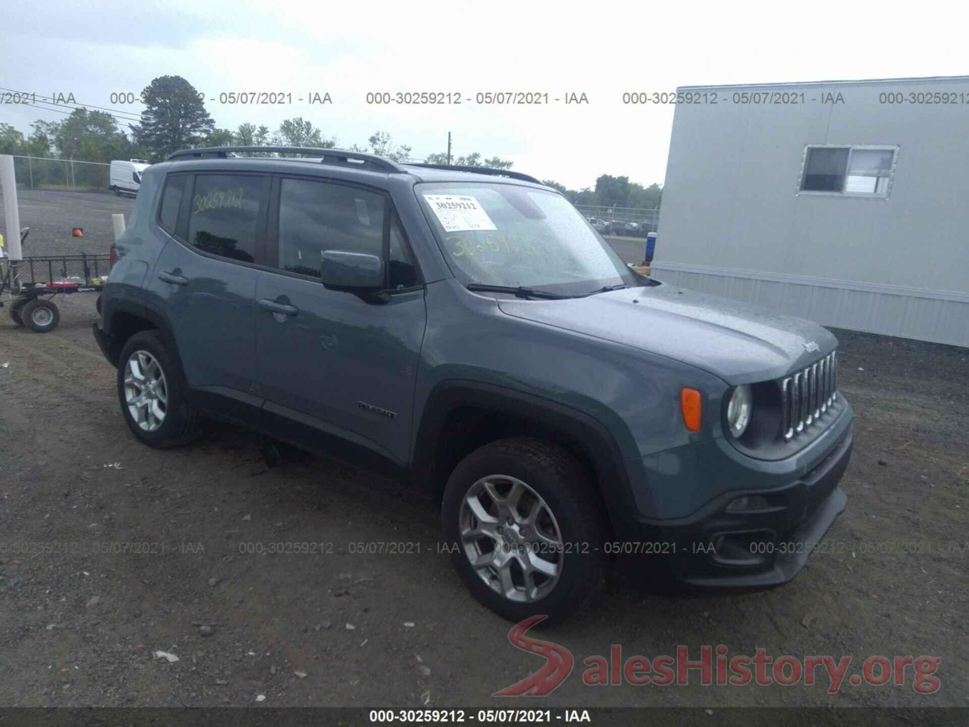 ZACCJBBB0HPG47265 2017 JEEP RENEGADE