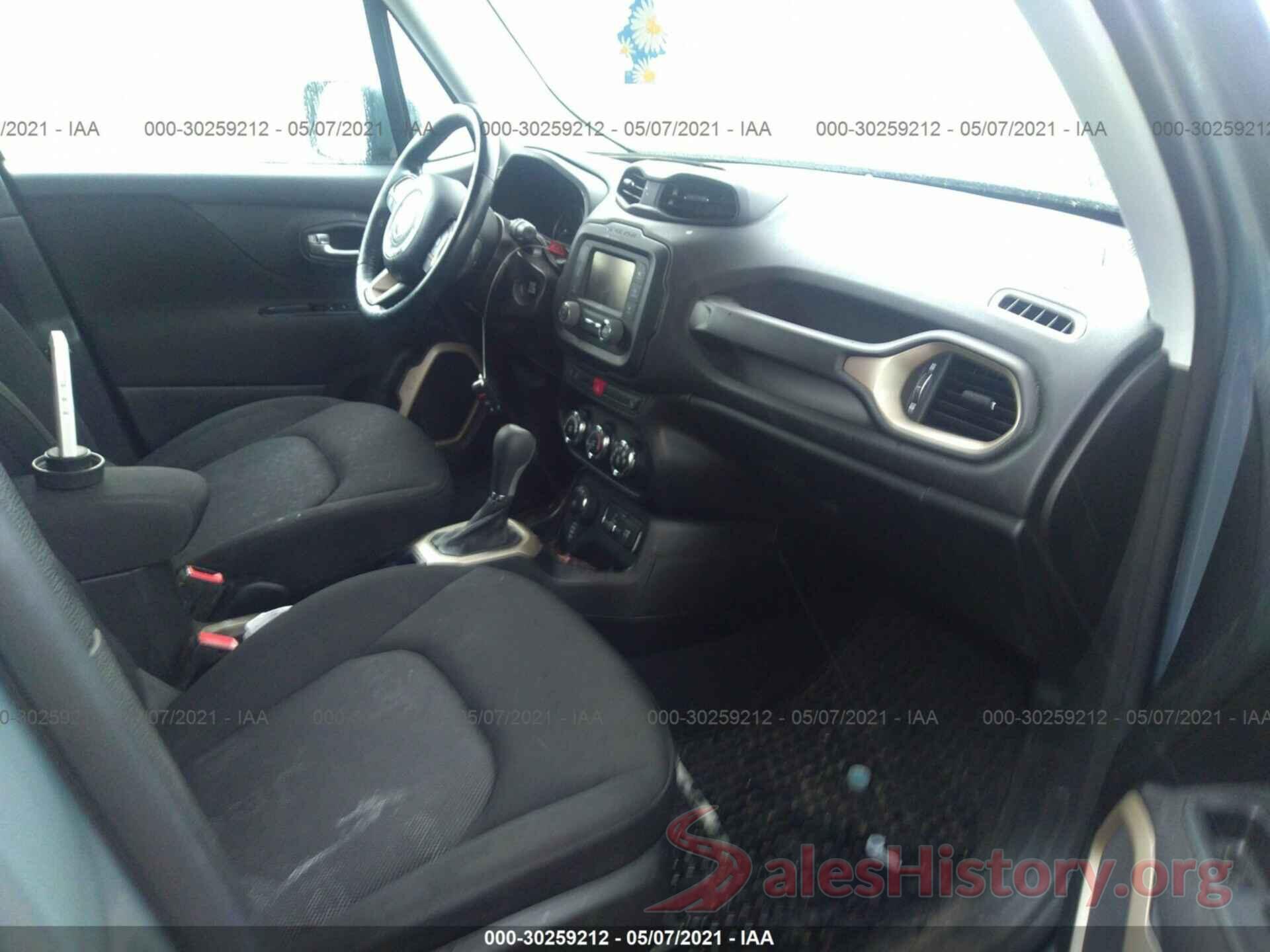 ZACCJBBB0HPG47265 2017 JEEP RENEGADE