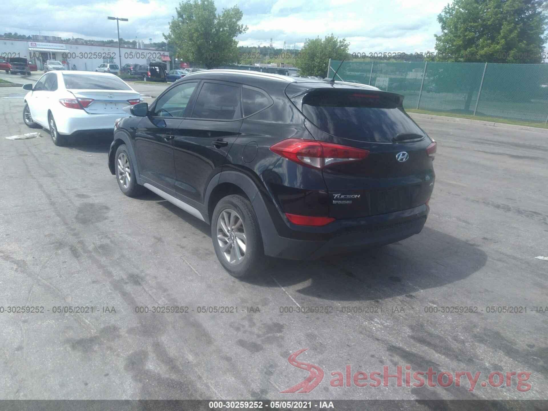 KM8J3CA46HU536935 2017 HYUNDAI TUCSON