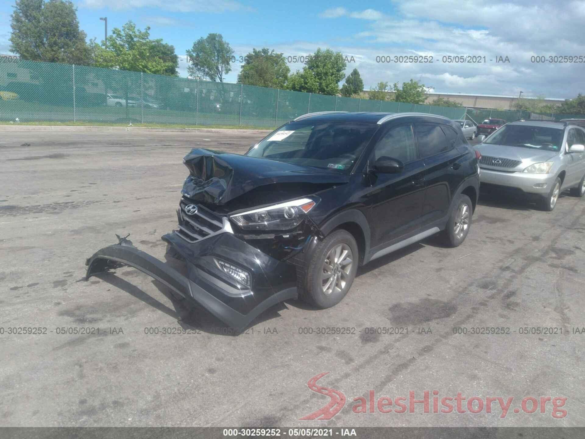 KM8J3CA46HU536935 2017 HYUNDAI TUCSON