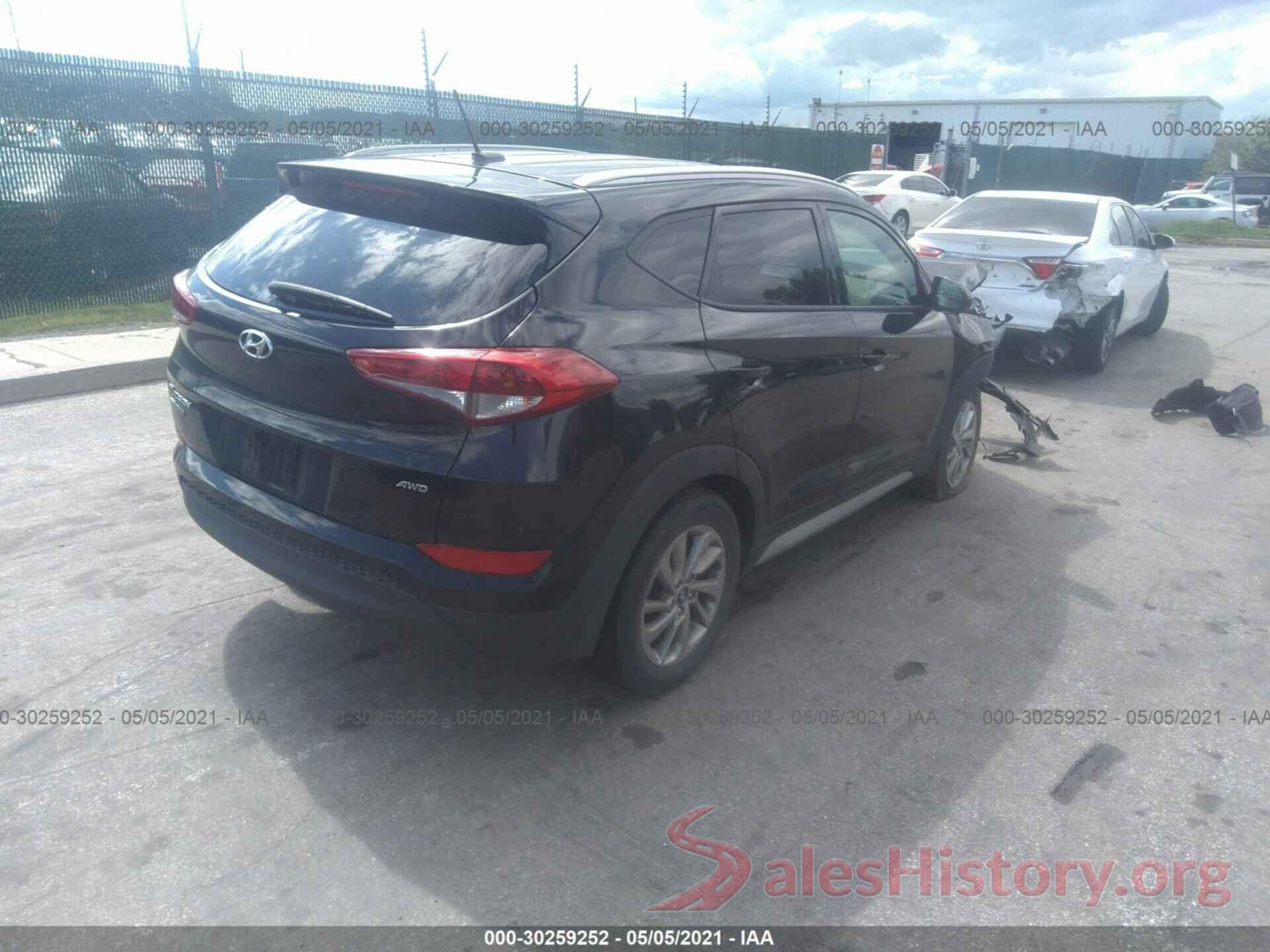 KM8J3CA46HU536935 2017 HYUNDAI TUCSON