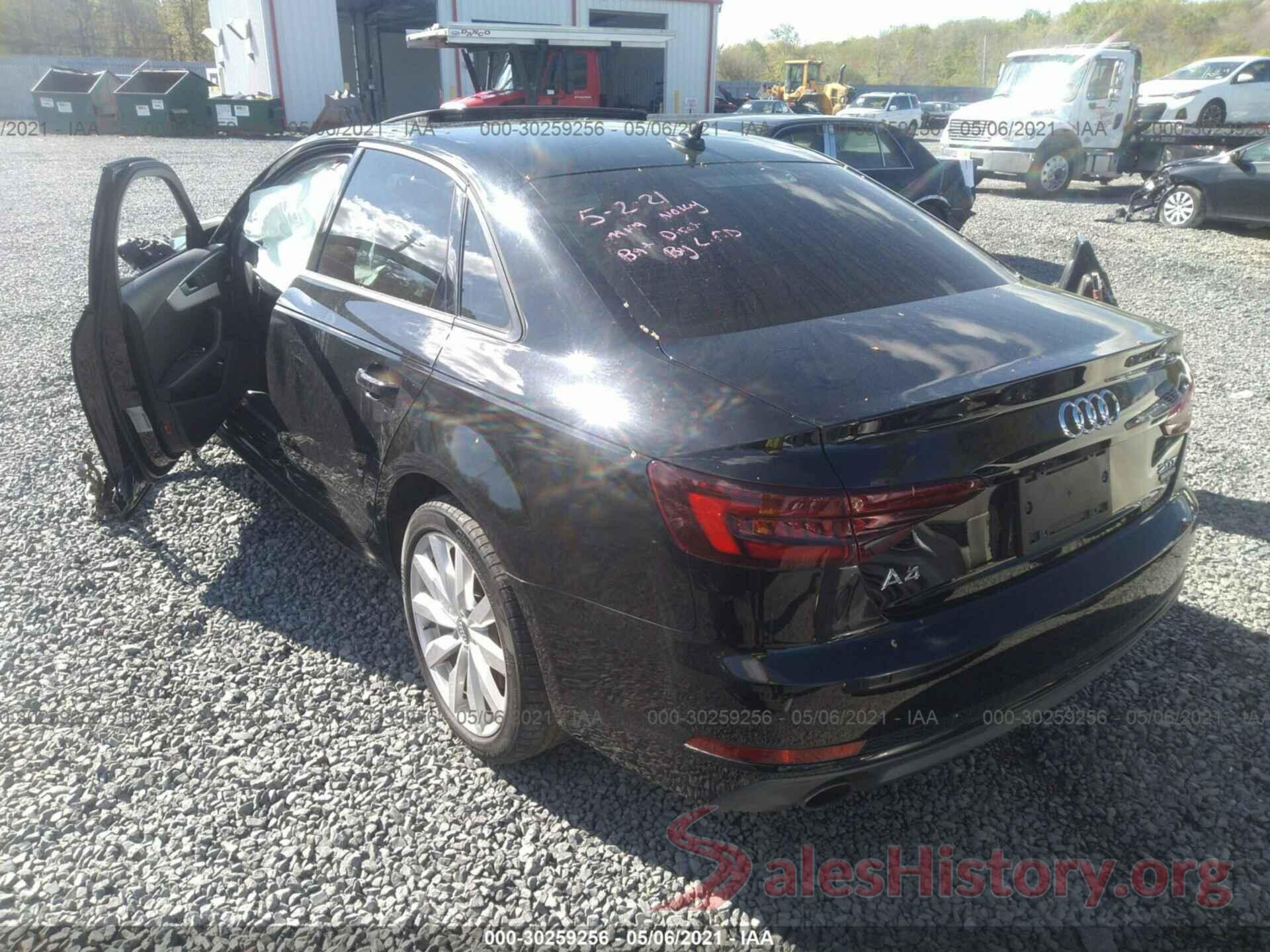 WAUDNAF41JA026814 2018 AUDI A4