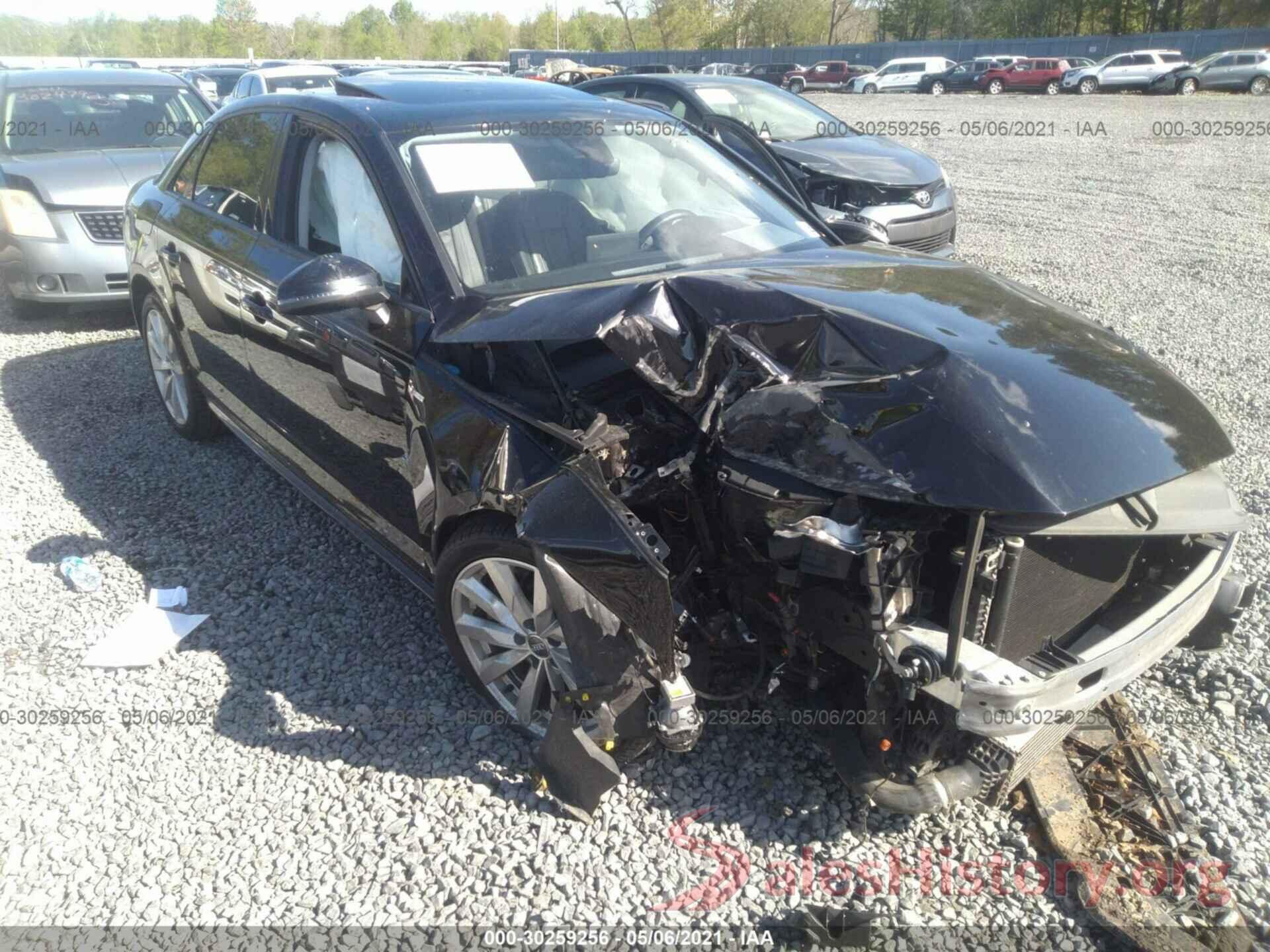 WAUDNAF41JA026814 2018 AUDI A4