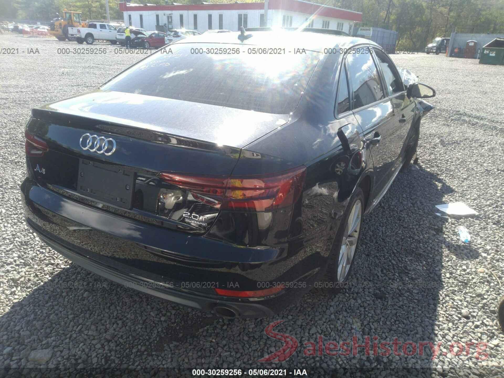 WAUDNAF41JA026814 2018 AUDI A4