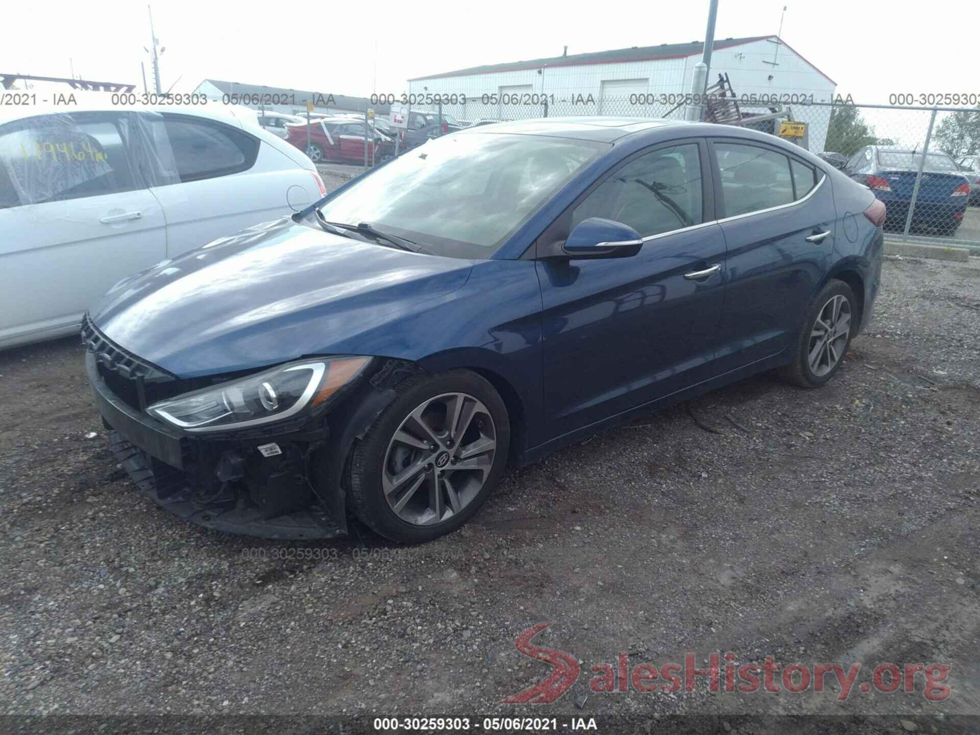 5NPD84LF4HH073534 2017 HYUNDAI ELANTRA