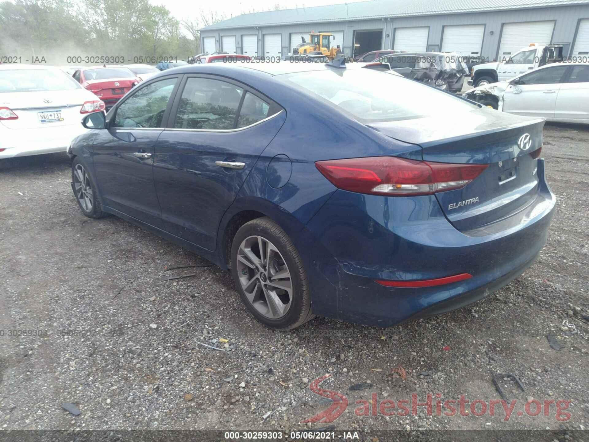 5NPD84LF4HH073534 2017 HYUNDAI ELANTRA