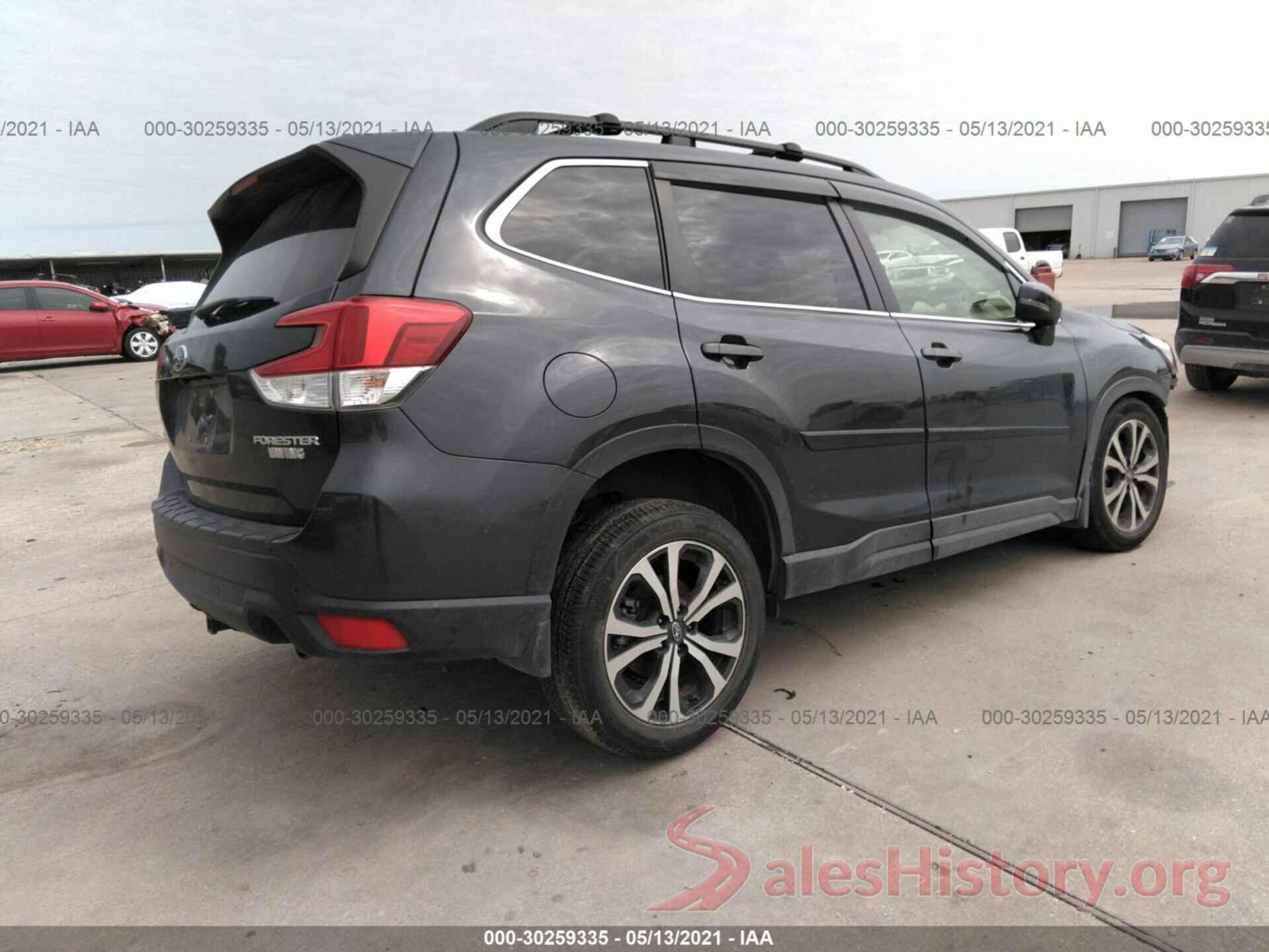 JF2SKAUC6KH536406 2019 SUBARU FORESTER