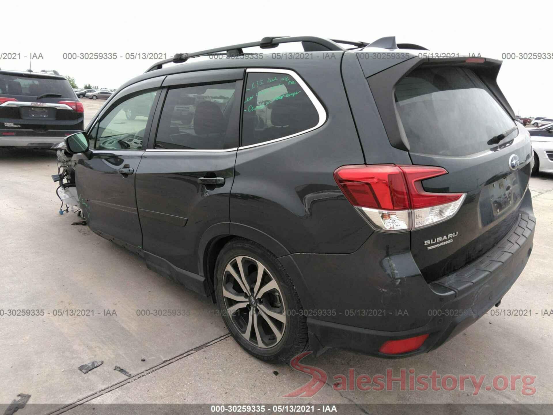 JF2SKAUC6KH536406 2019 SUBARU FORESTER