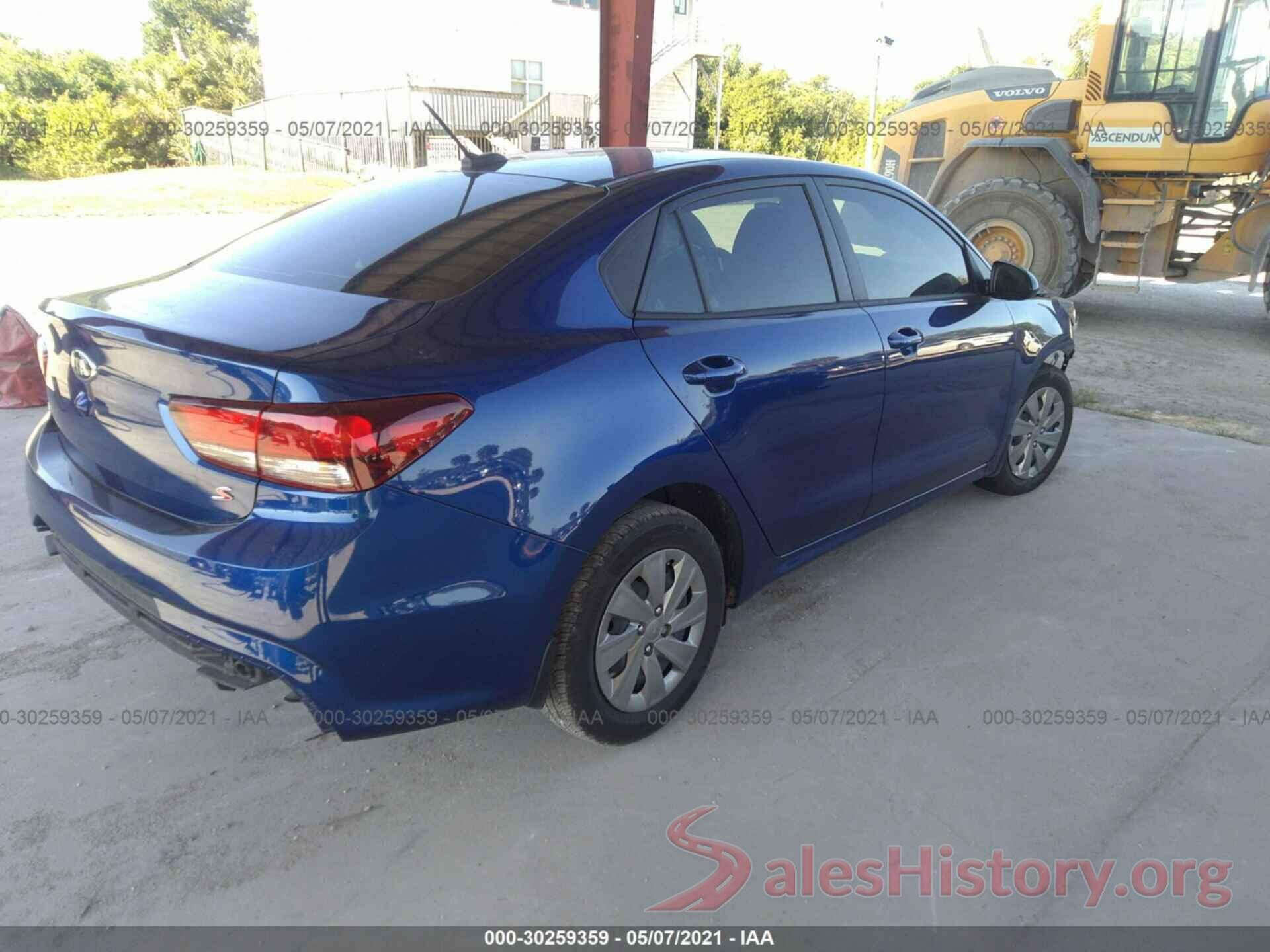 3KPA24AD7LE276212 2020 KIA RIO