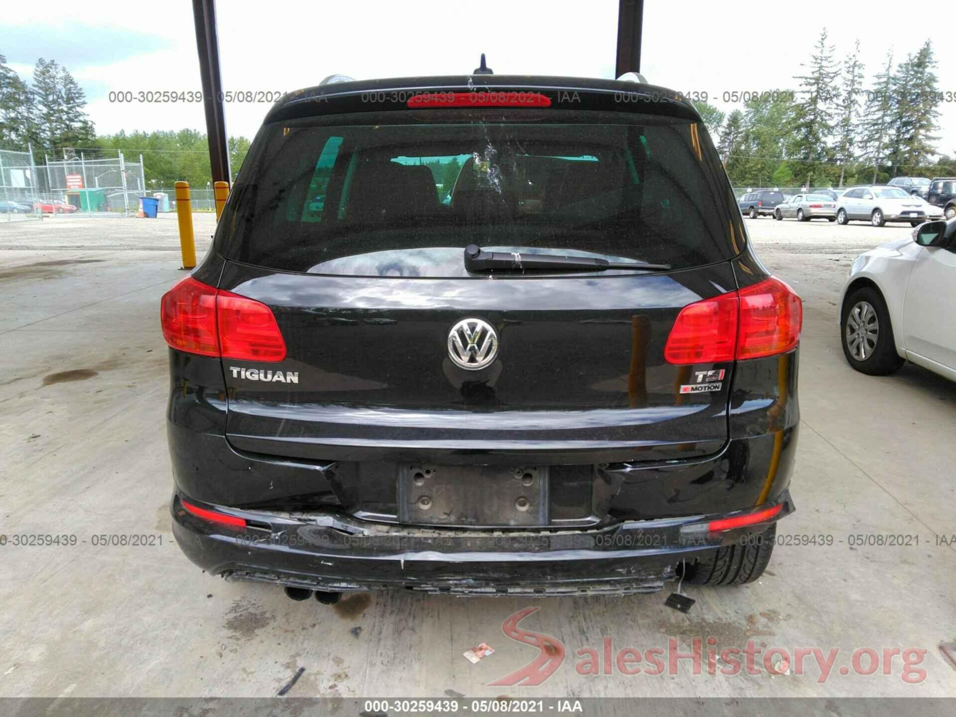 WVGUV7AX2HK021631 2017 VOLKSWAGEN TIGUAN