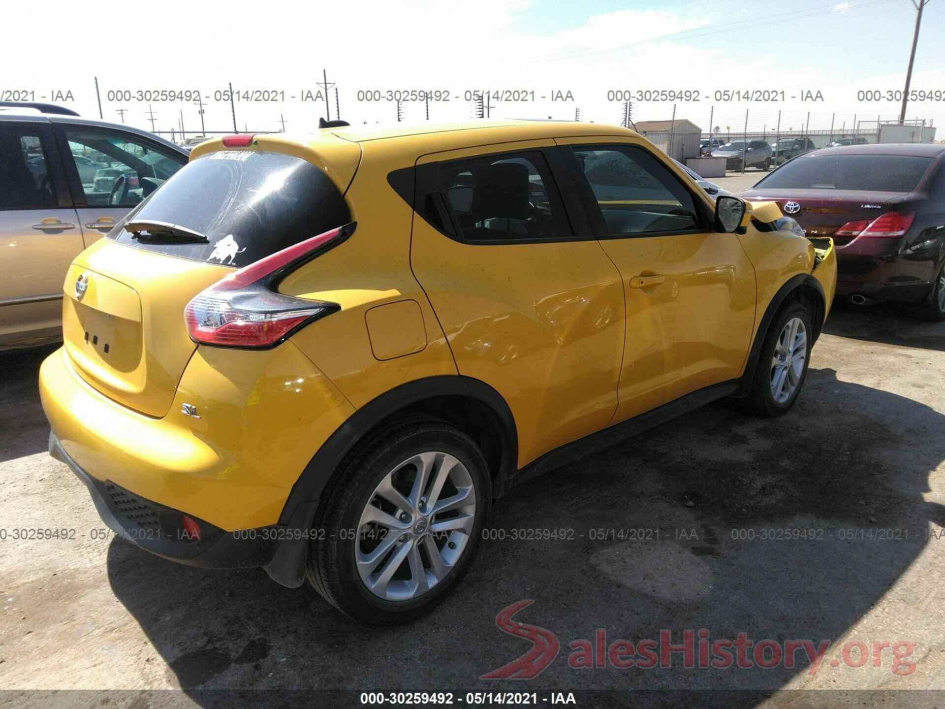 JN8AF5MR3GT607385 2016 NISSAN JUKE