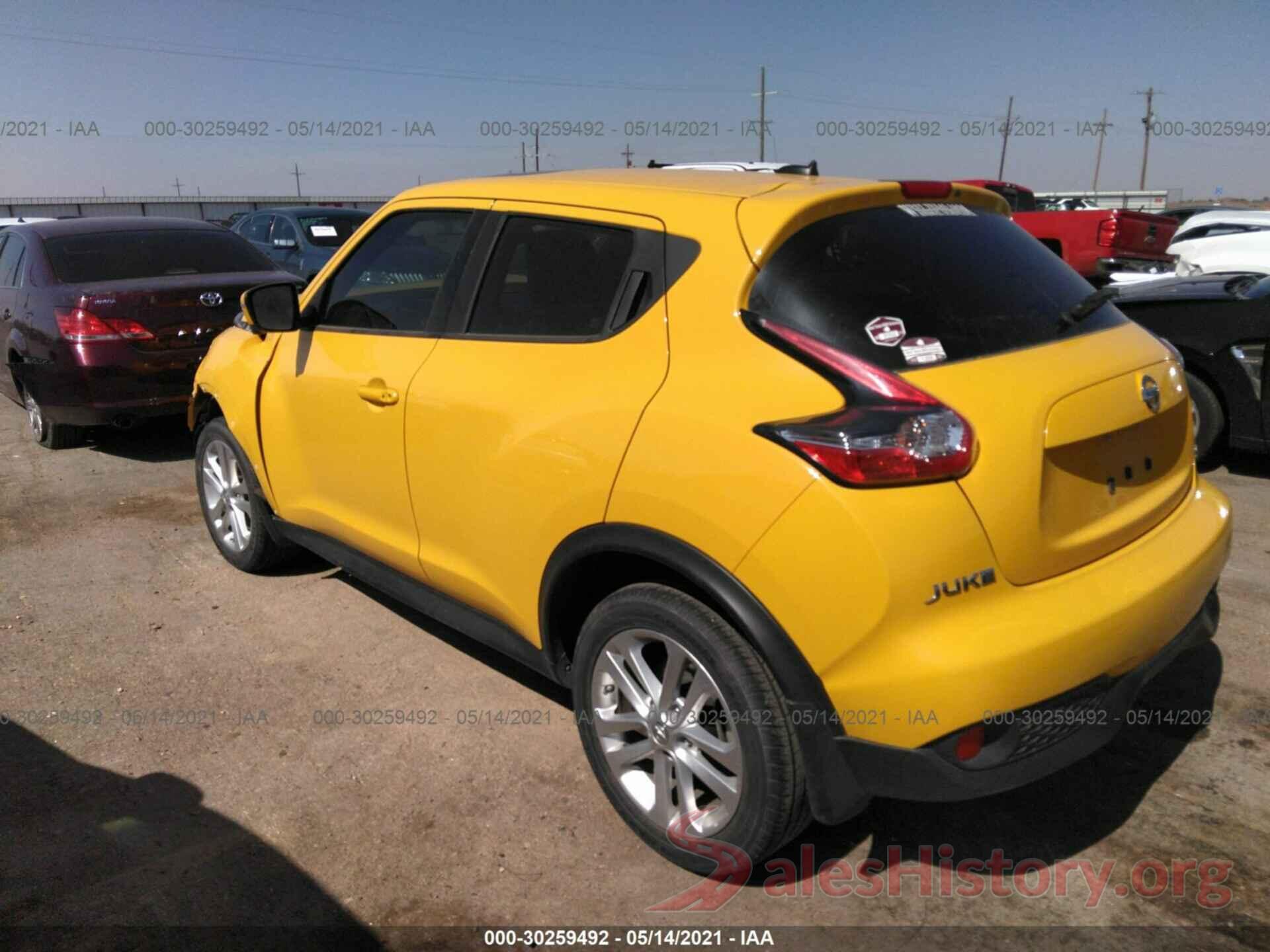 JN8AF5MR3GT607385 2016 NISSAN JUKE