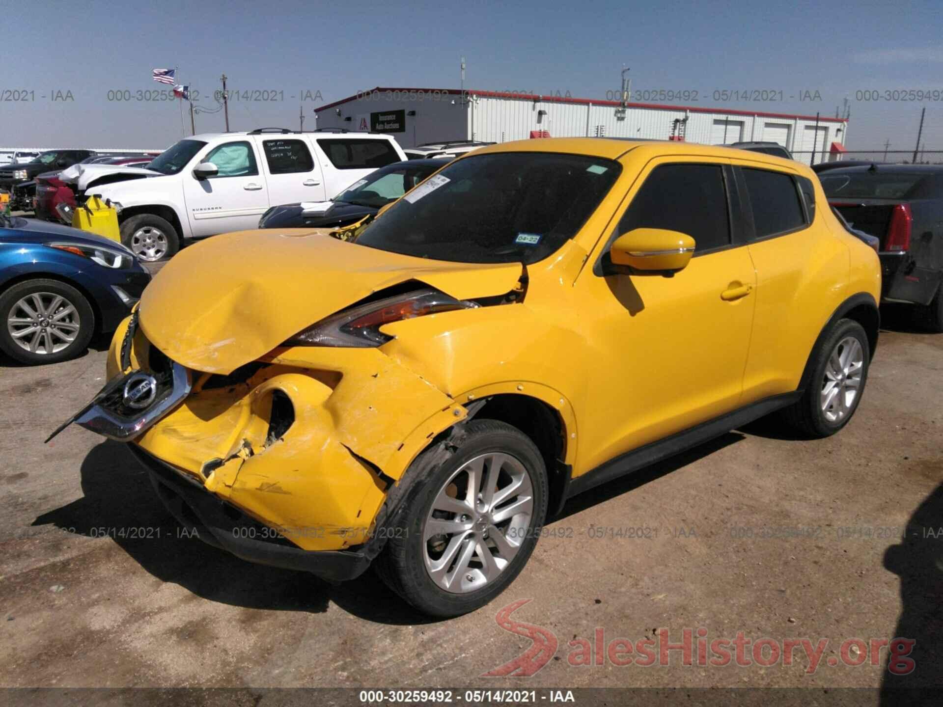 JN8AF5MR3GT607385 2016 NISSAN JUKE