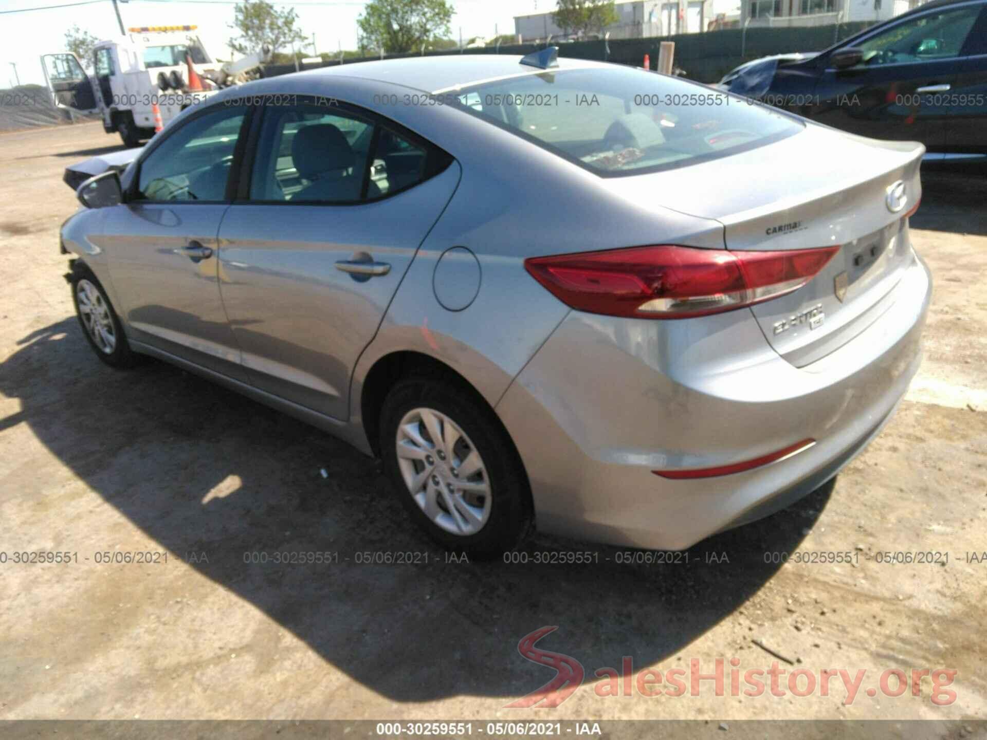 5NPD74LF4HH092667 2017 HYUNDAI ELANTRA