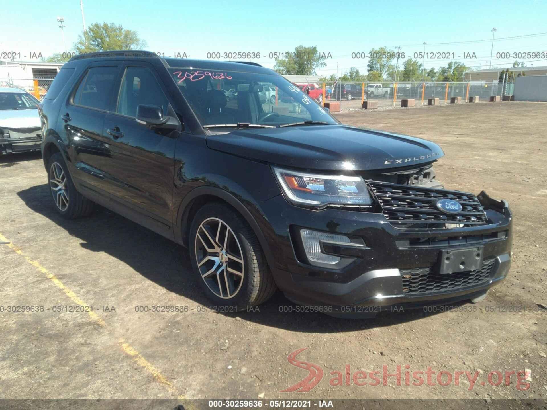 1FM5K8GT6HGC30784 2017 FORD EXPLORER