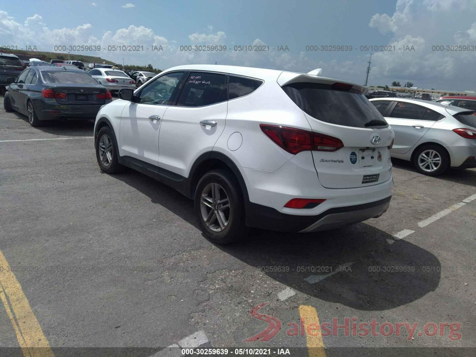 5NMZT3LB5HH039496 2017 HYUNDAI SANTA FE SPORT