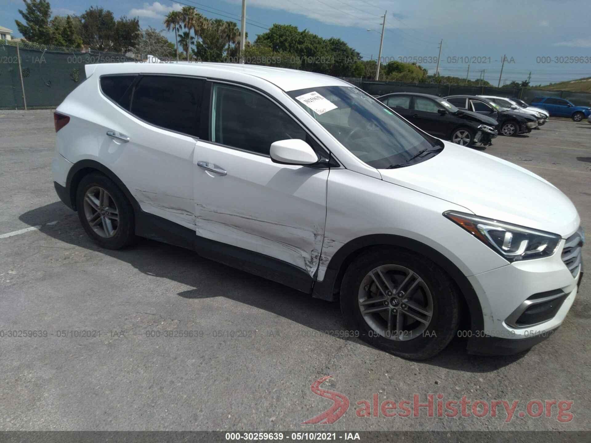 5NMZT3LB5HH039496 2017 HYUNDAI SANTA FE SPORT